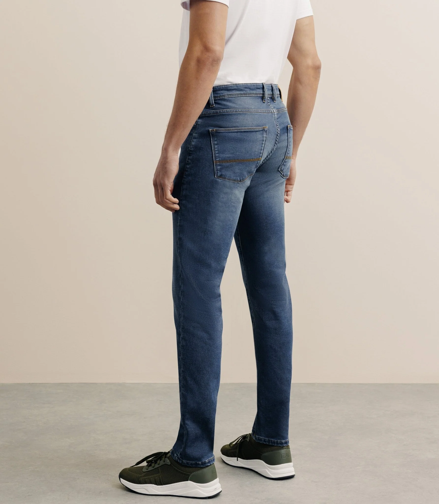 Jean slim bleu moyen - Image 4