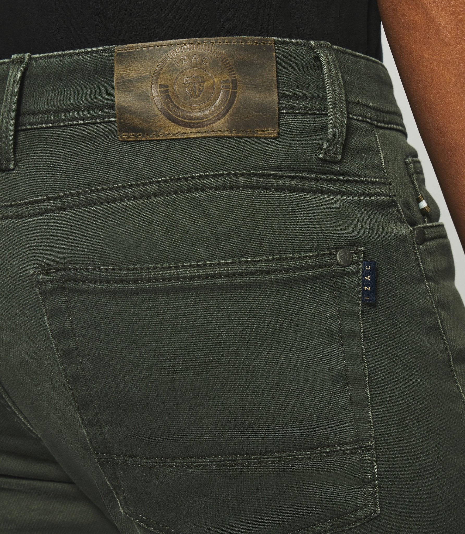 Jean super slim en maille kaki TOUPIE - Image 3