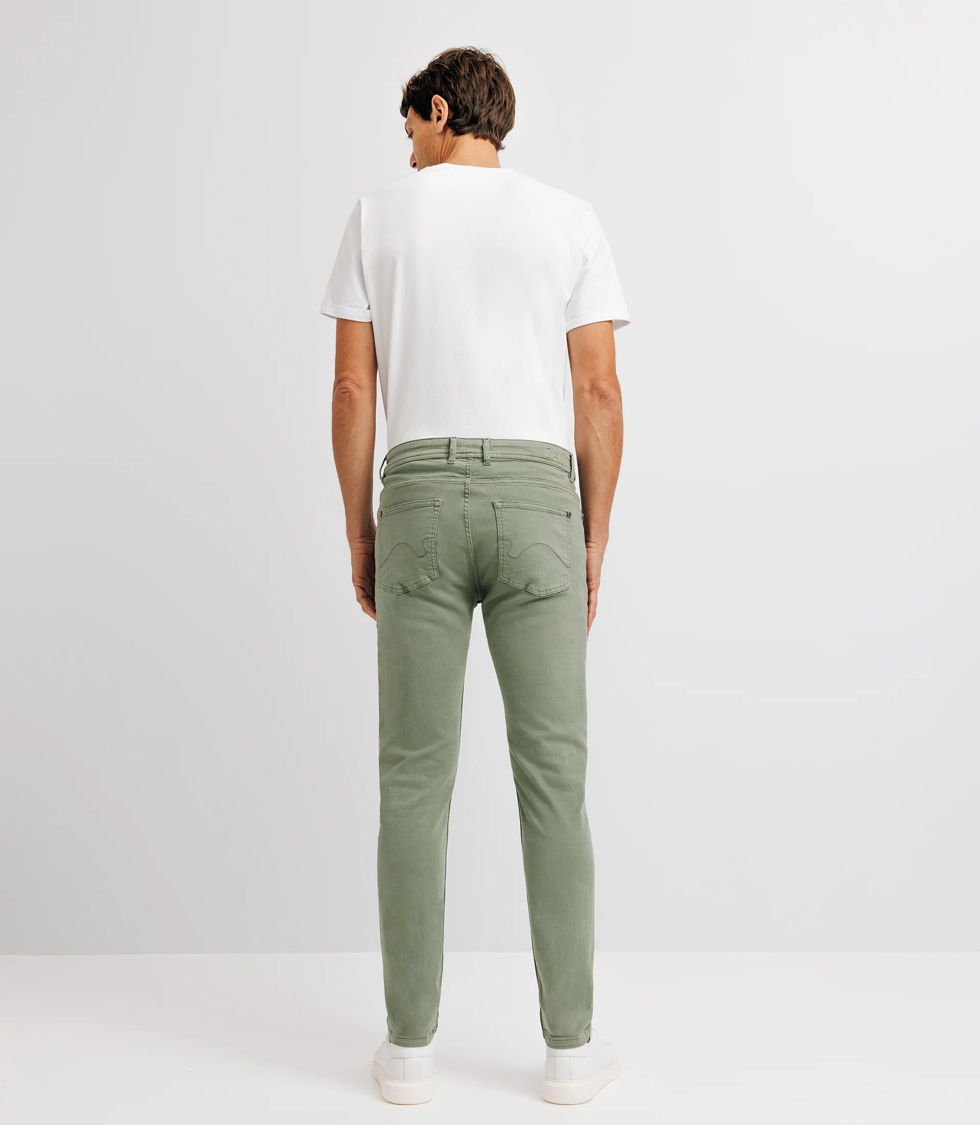 Jean confortable vert - Image 4