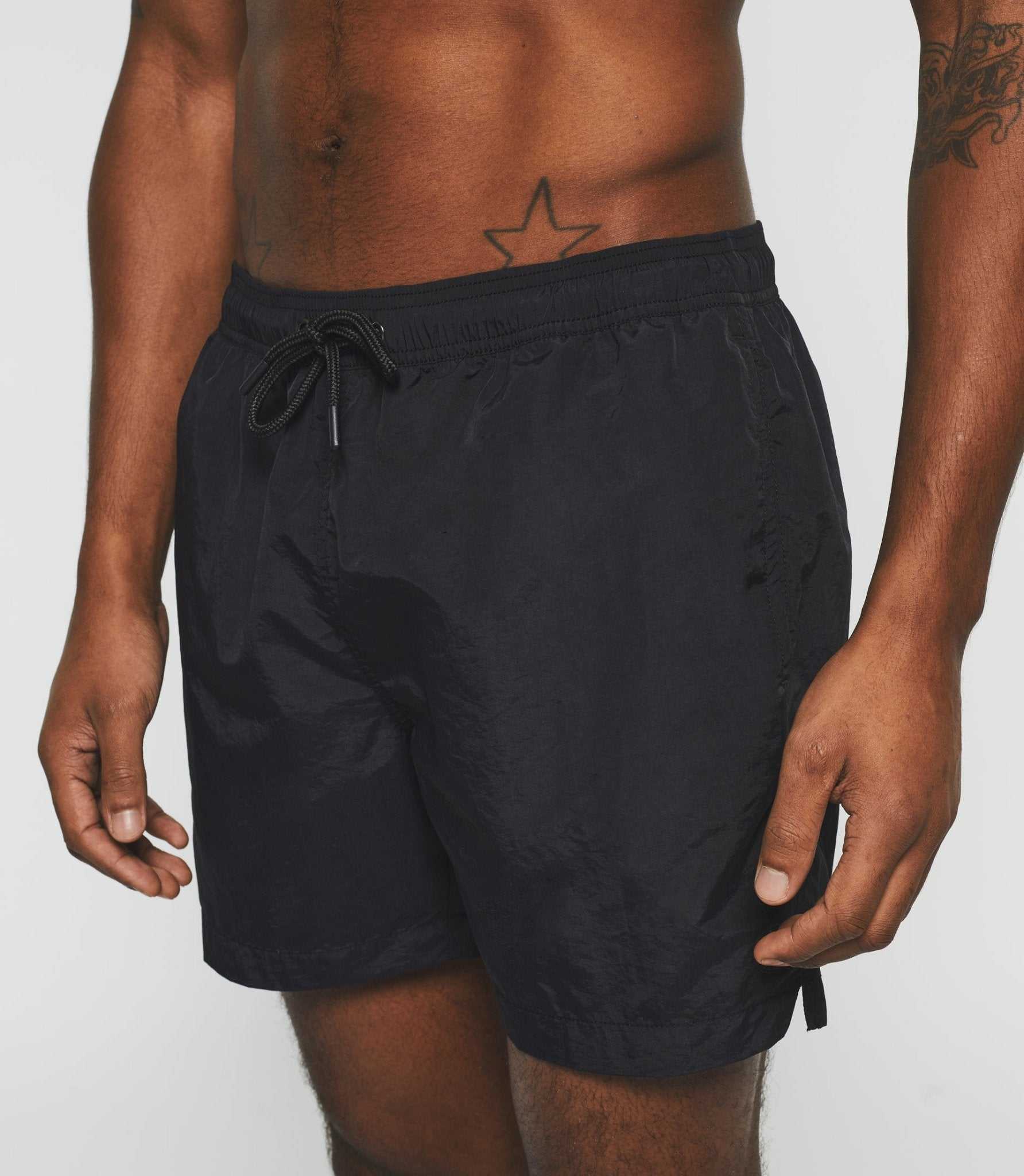 Maillot de bain imprimé noir "Inedit" - Image 6