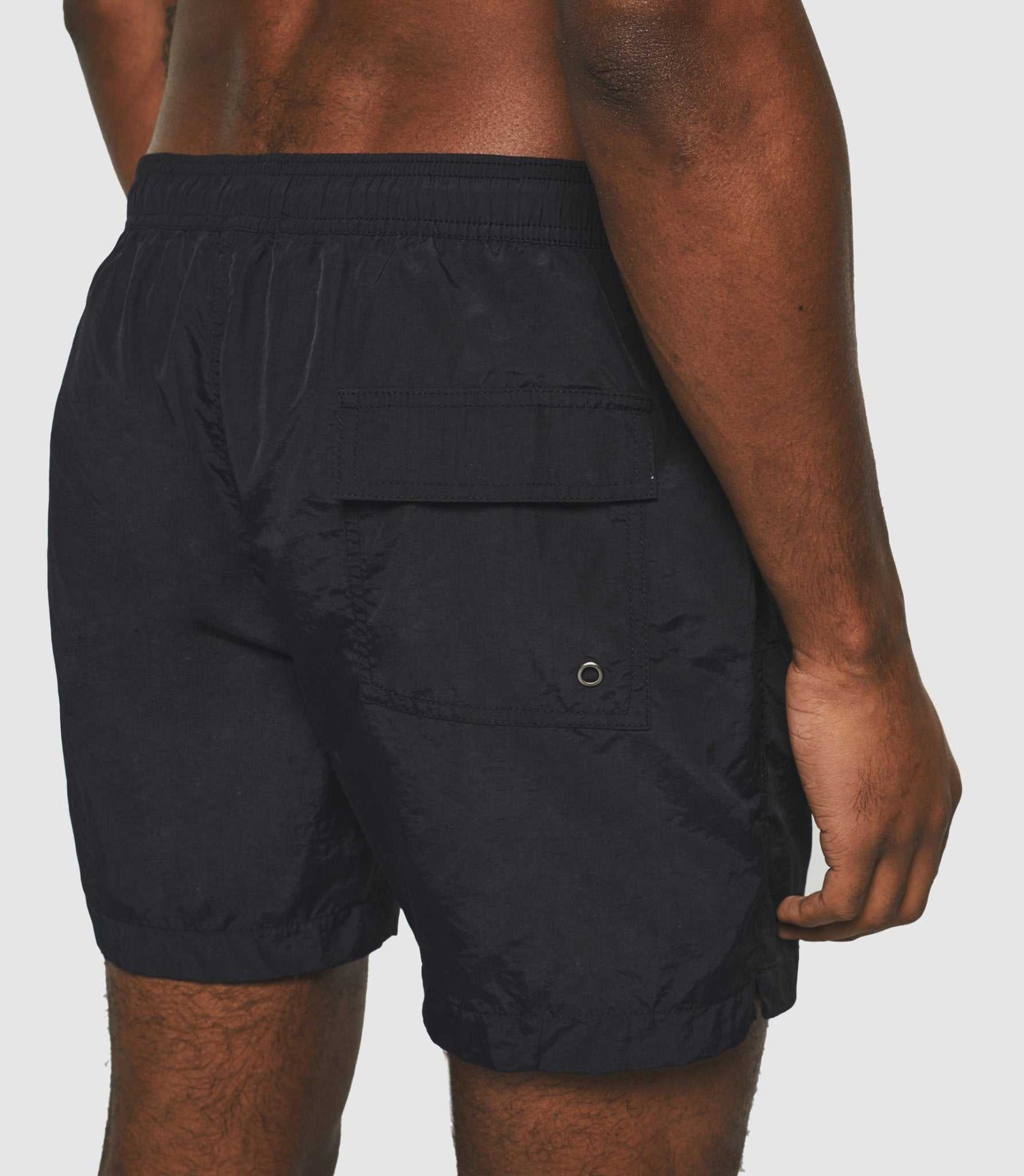 Maillot de bain imprimé noir "Inedit" - Image 7