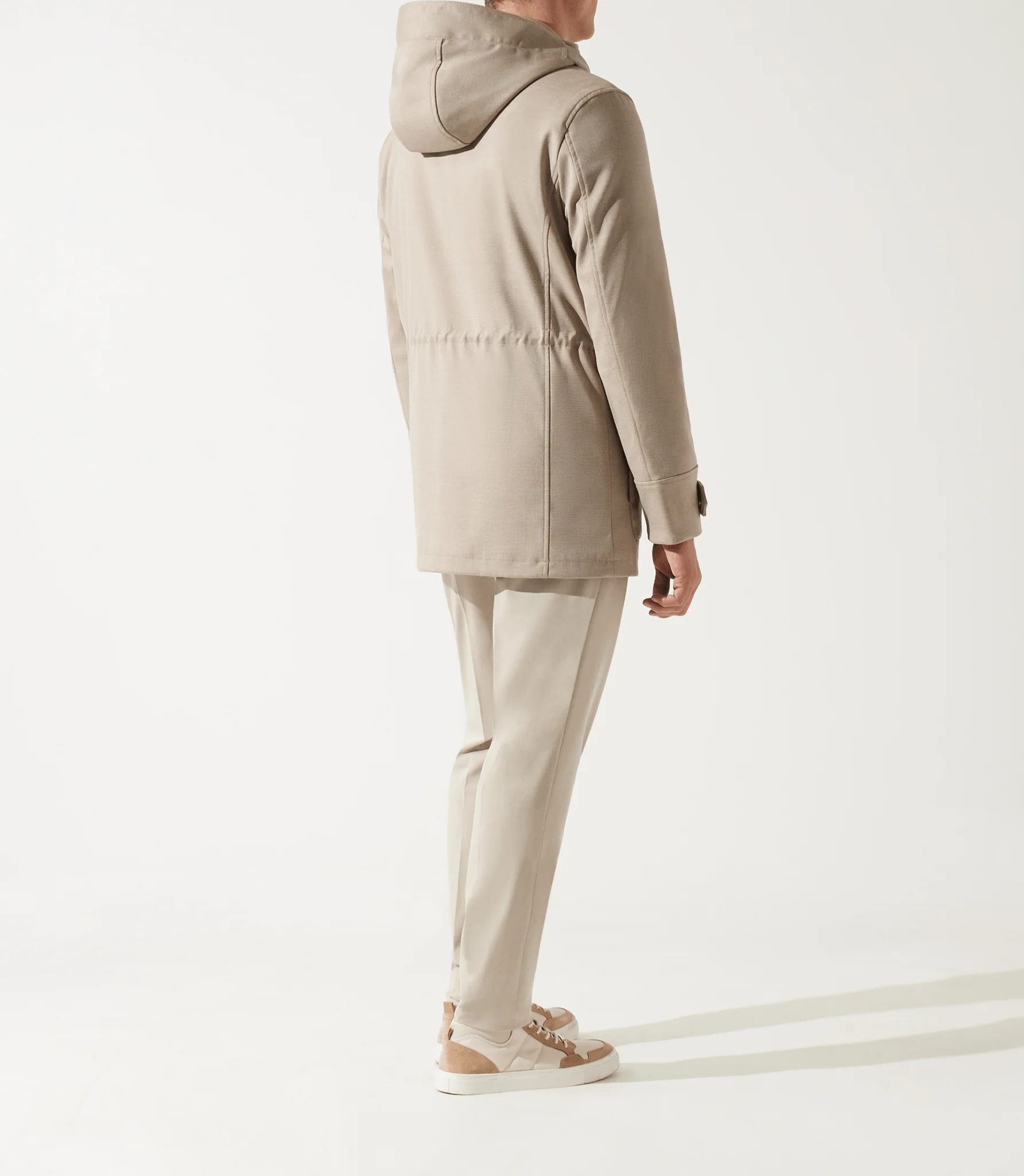 Manteau leger technique beige INDIANA - Image 5
