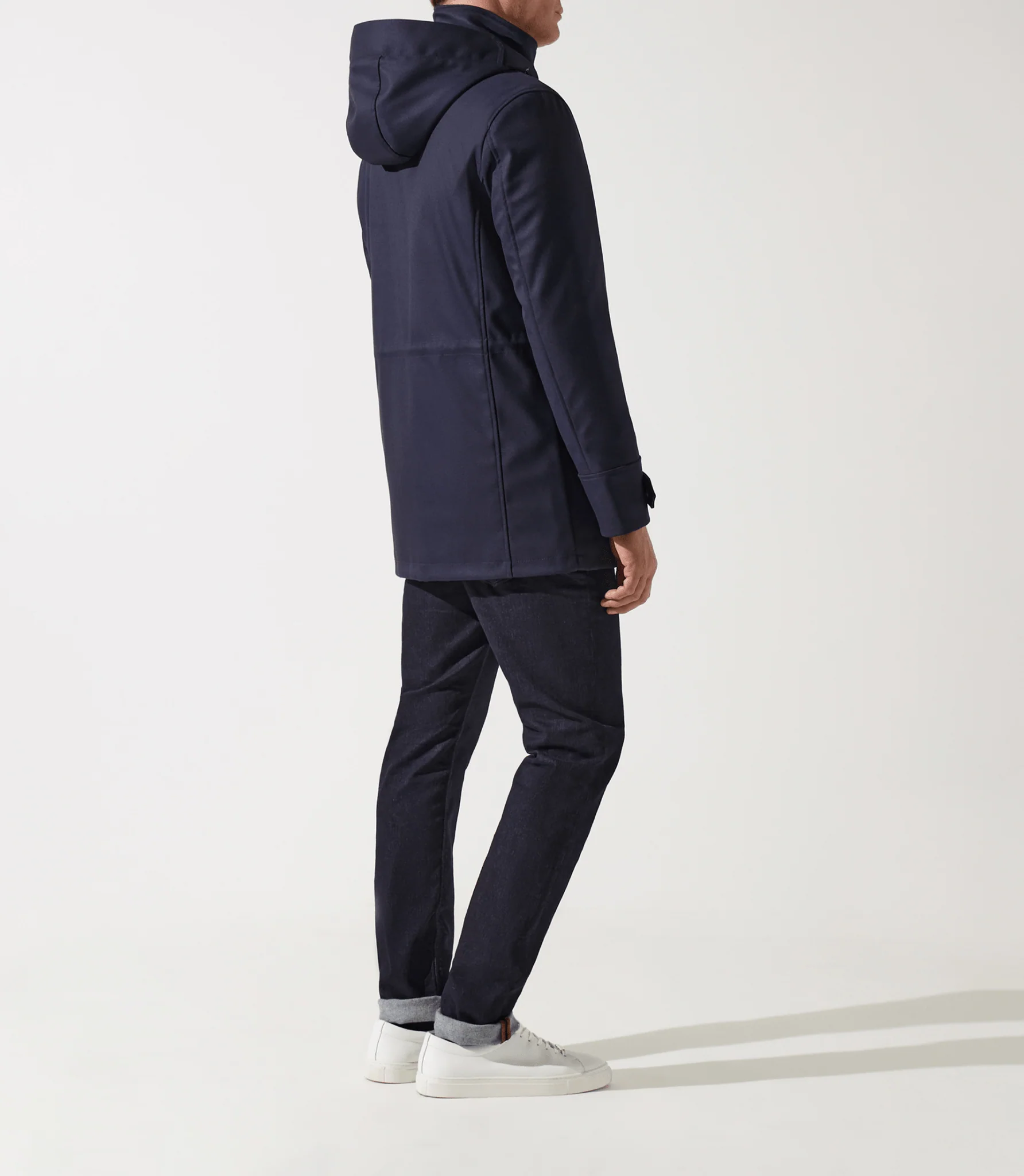 Manteau léger technique marine INDIANA - Image 4