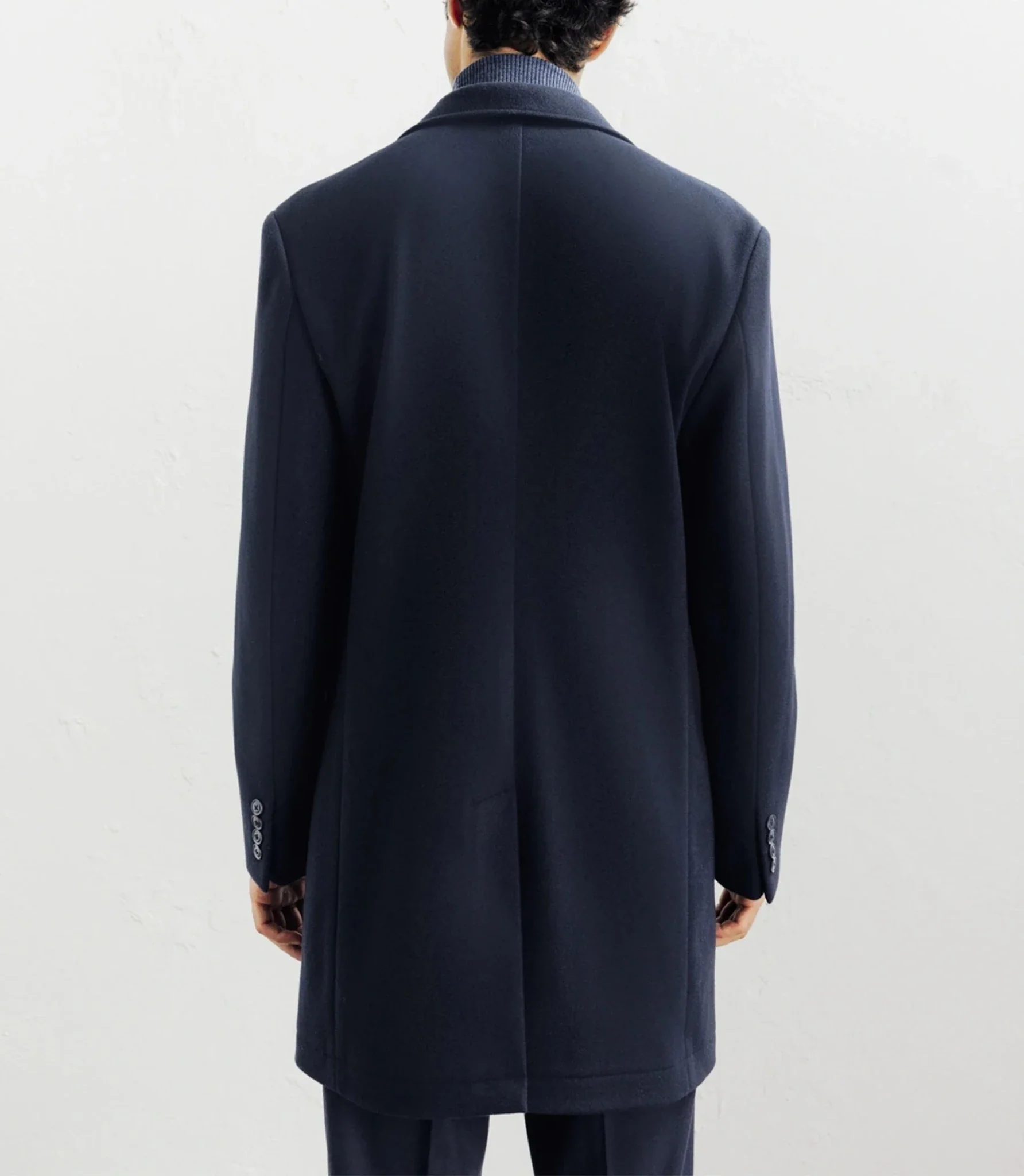 Manteau marine - Image 4