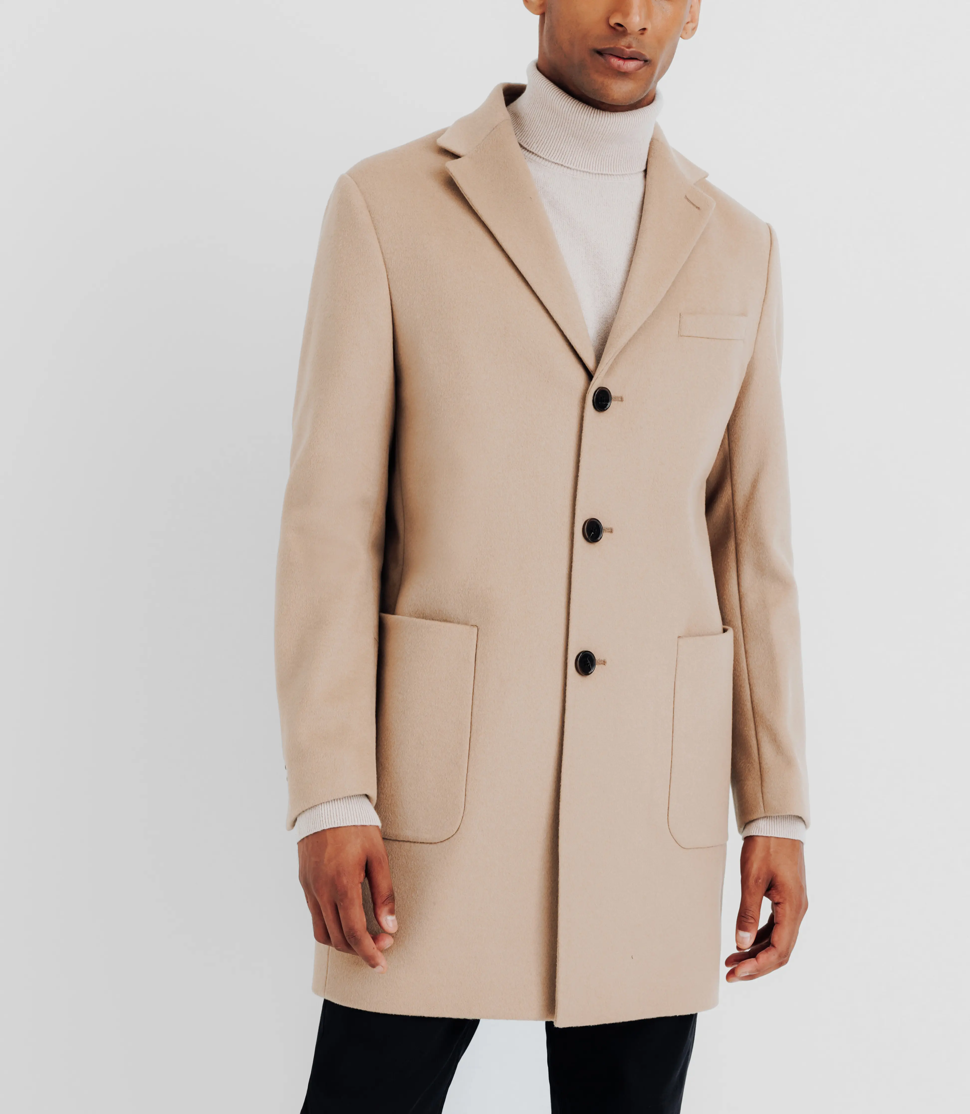 Manteau ville camel - Image 2
