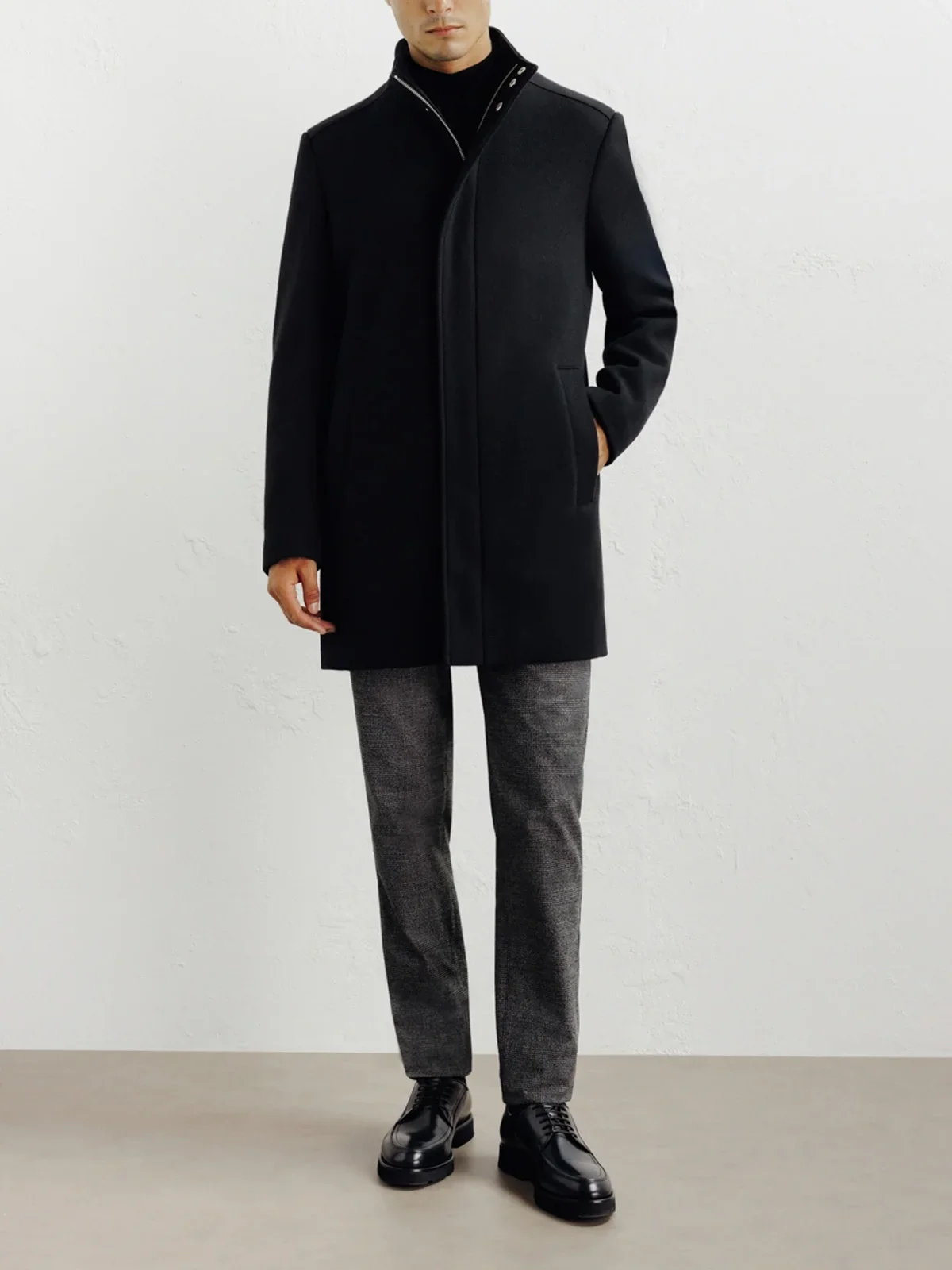 Manteau ville noir - Image 3
