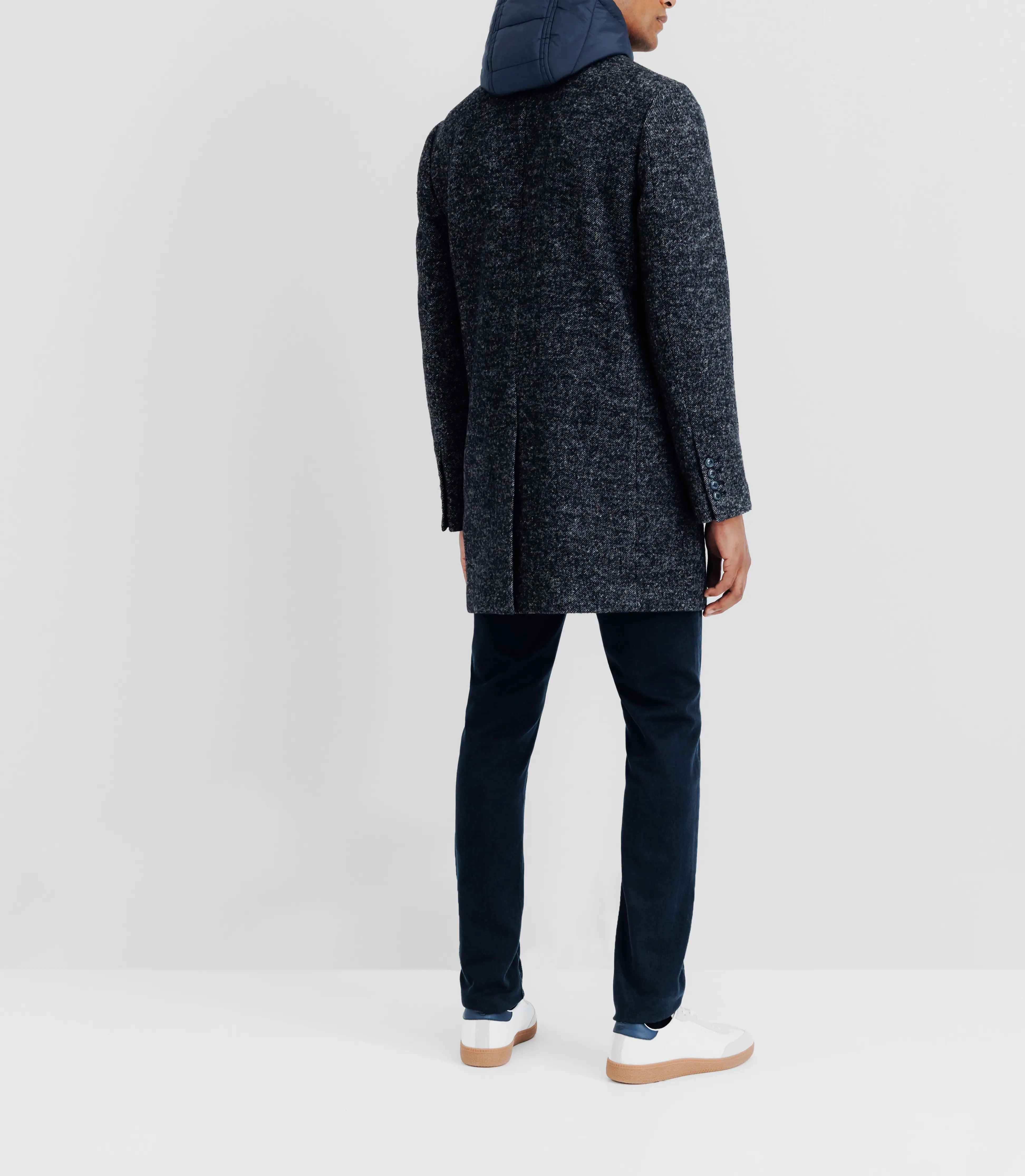 Manteau ville parementure amovible marine - Image 4