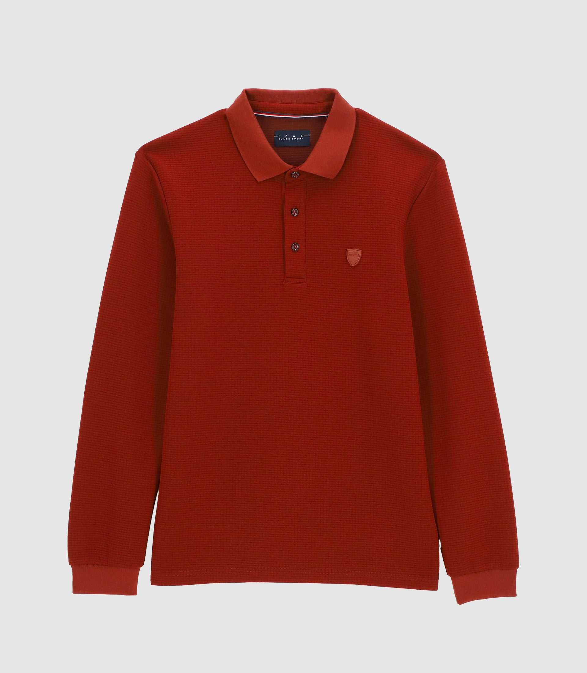 Polo manche longue cannelle GICLO