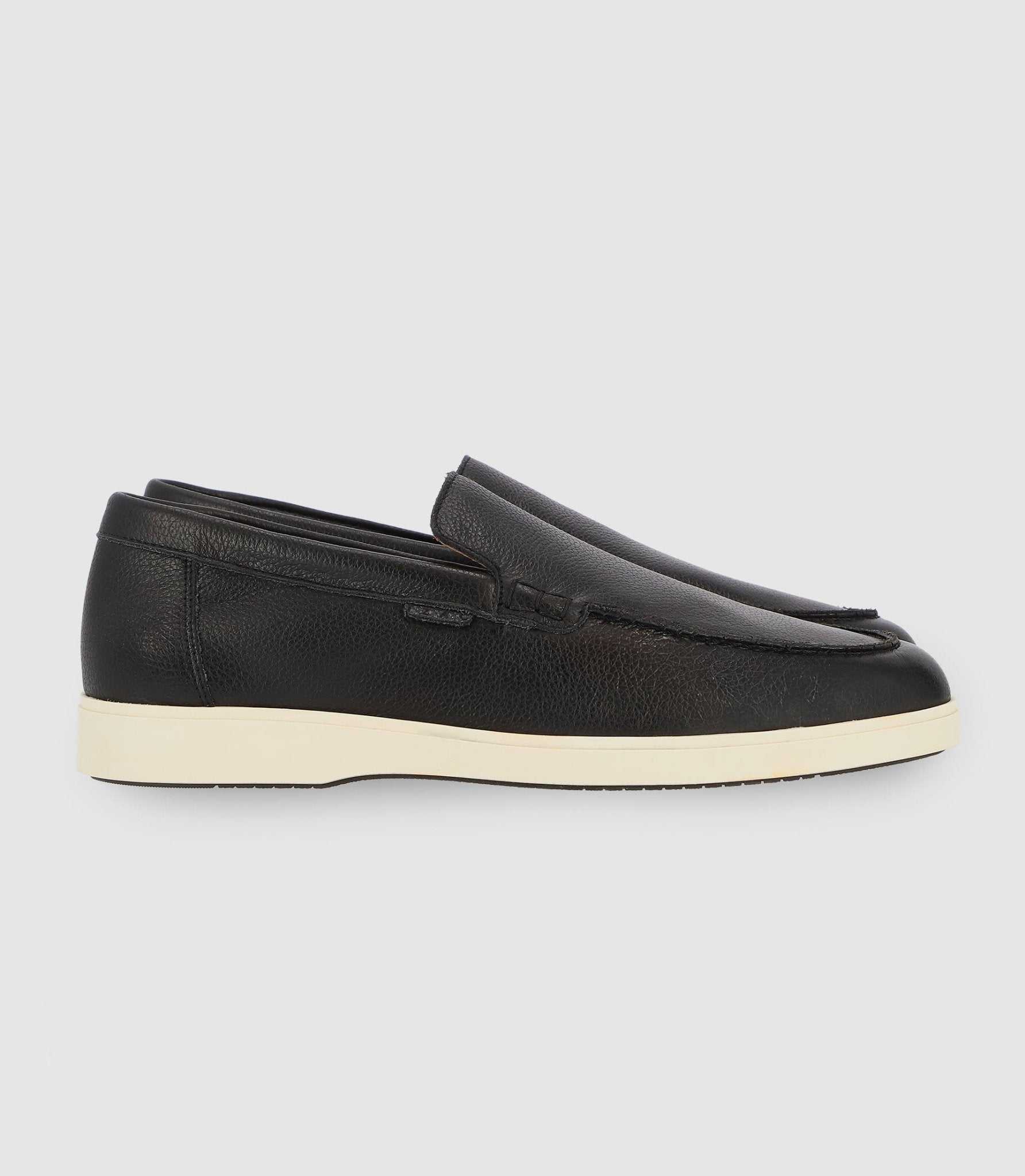 Mocassins en cuir noir - Image 4