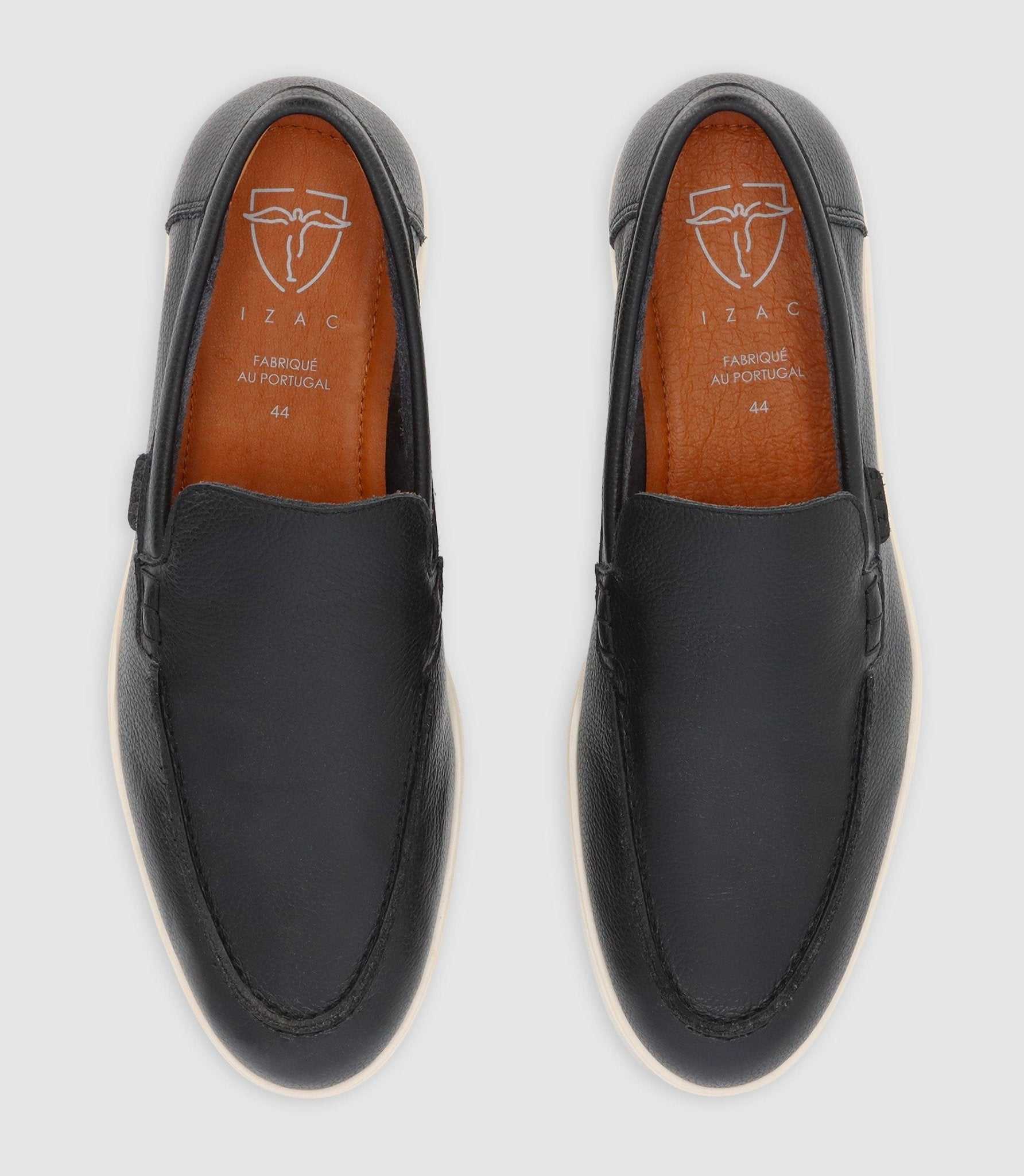 Mocassins en cuir noir - Image 5