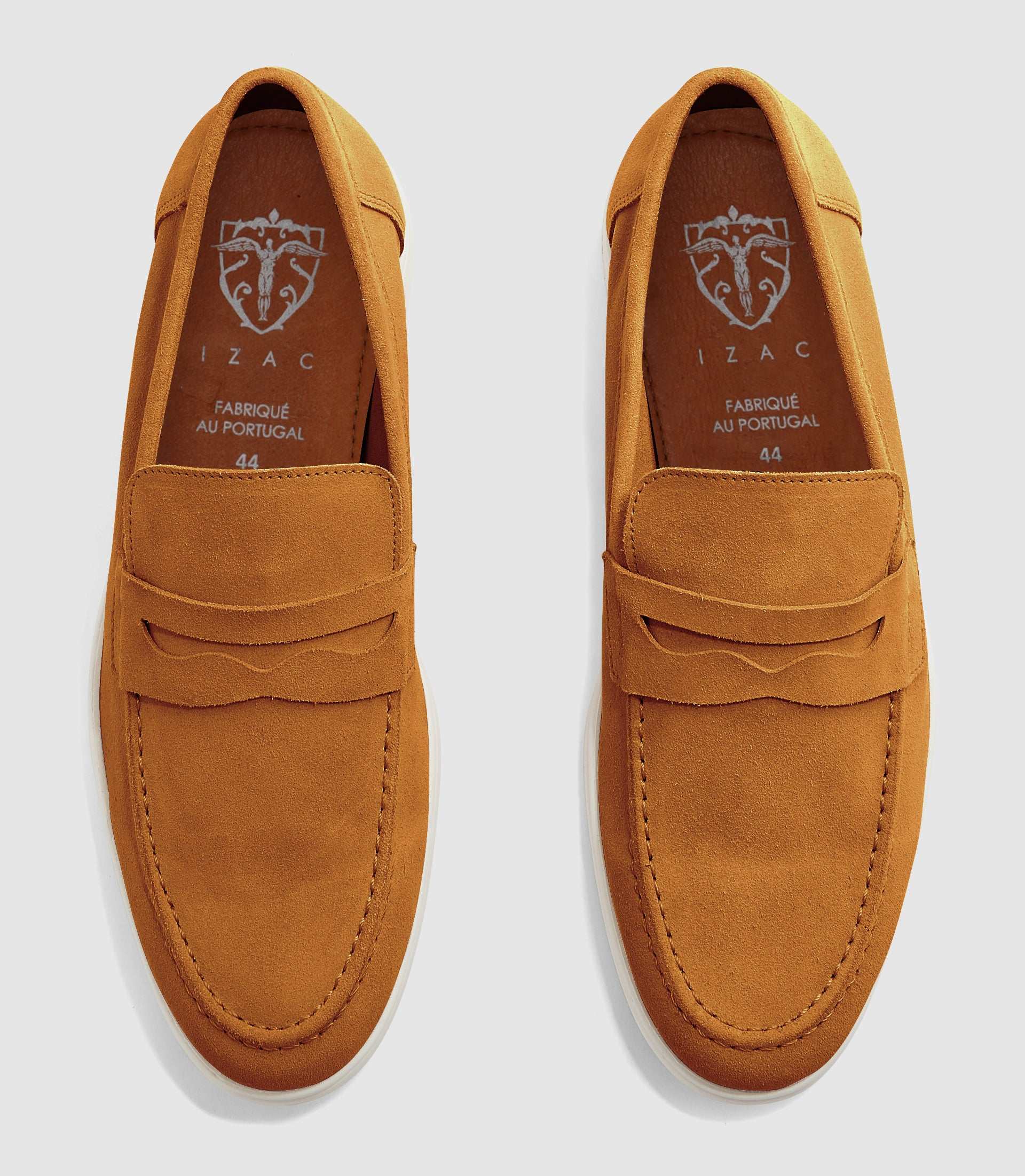 Mocassin en daim ocre EMILE - Image 4