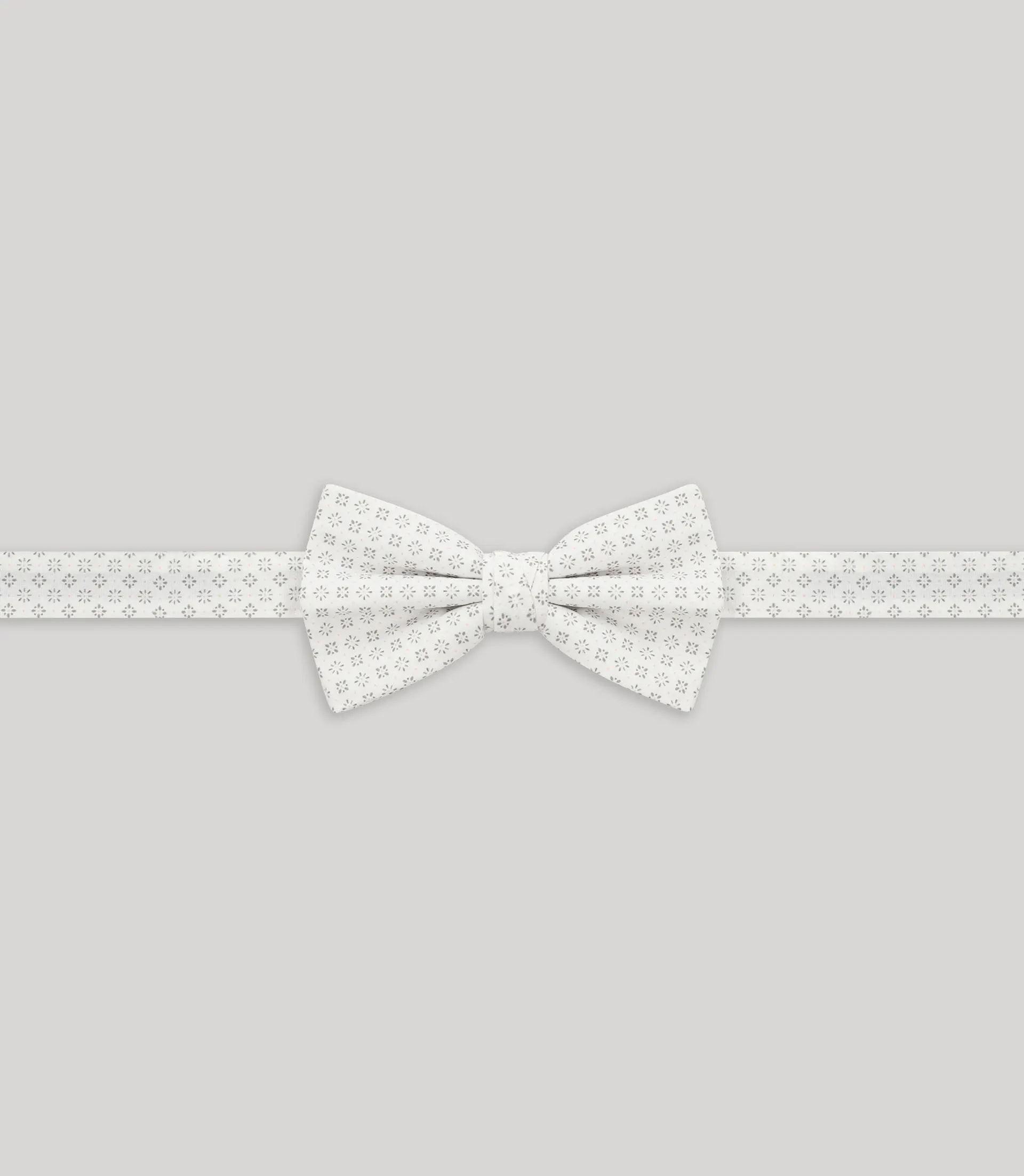 Nœud papillon fantaisie blanc