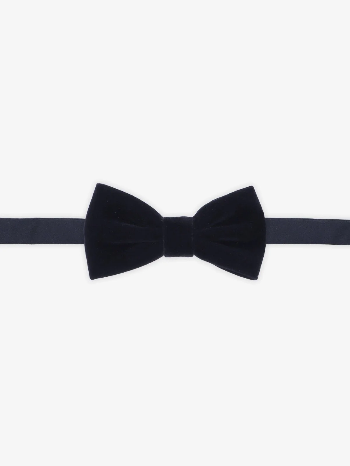 Noeud papillon uni noir