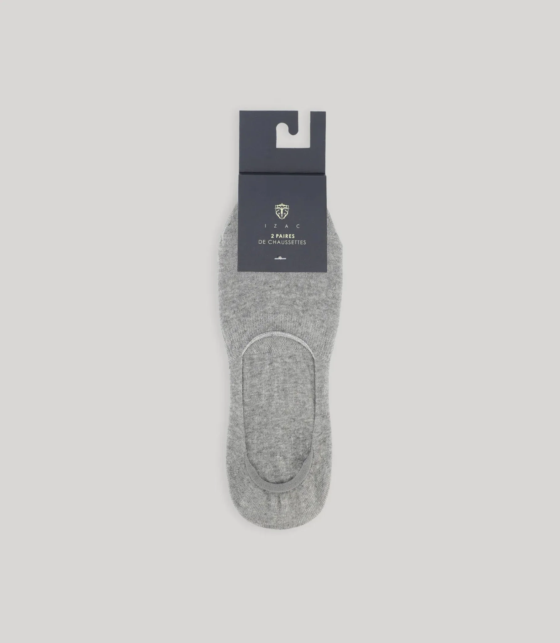 Pack de chaussettes gris chiné