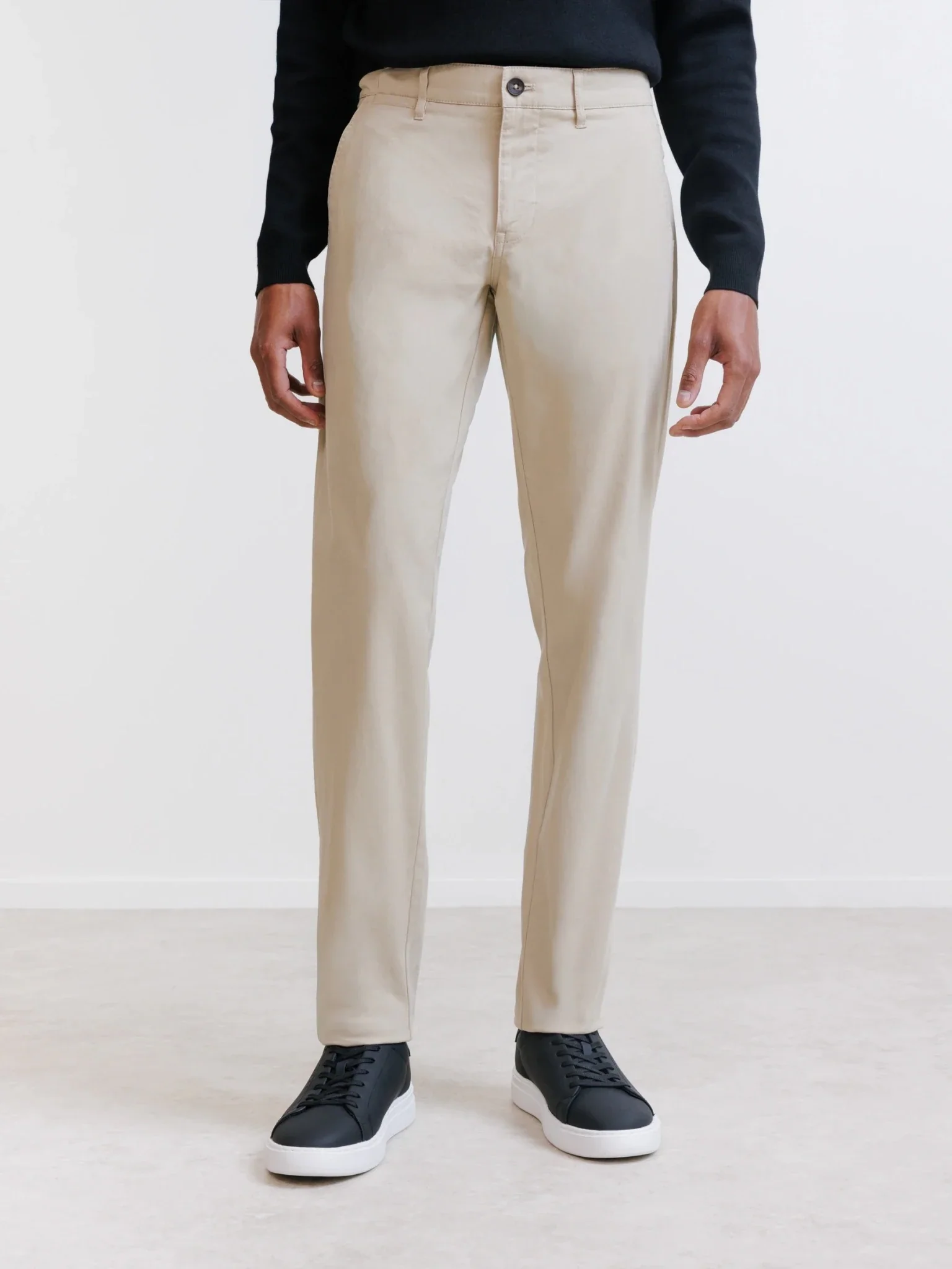 Pantalon chino beige