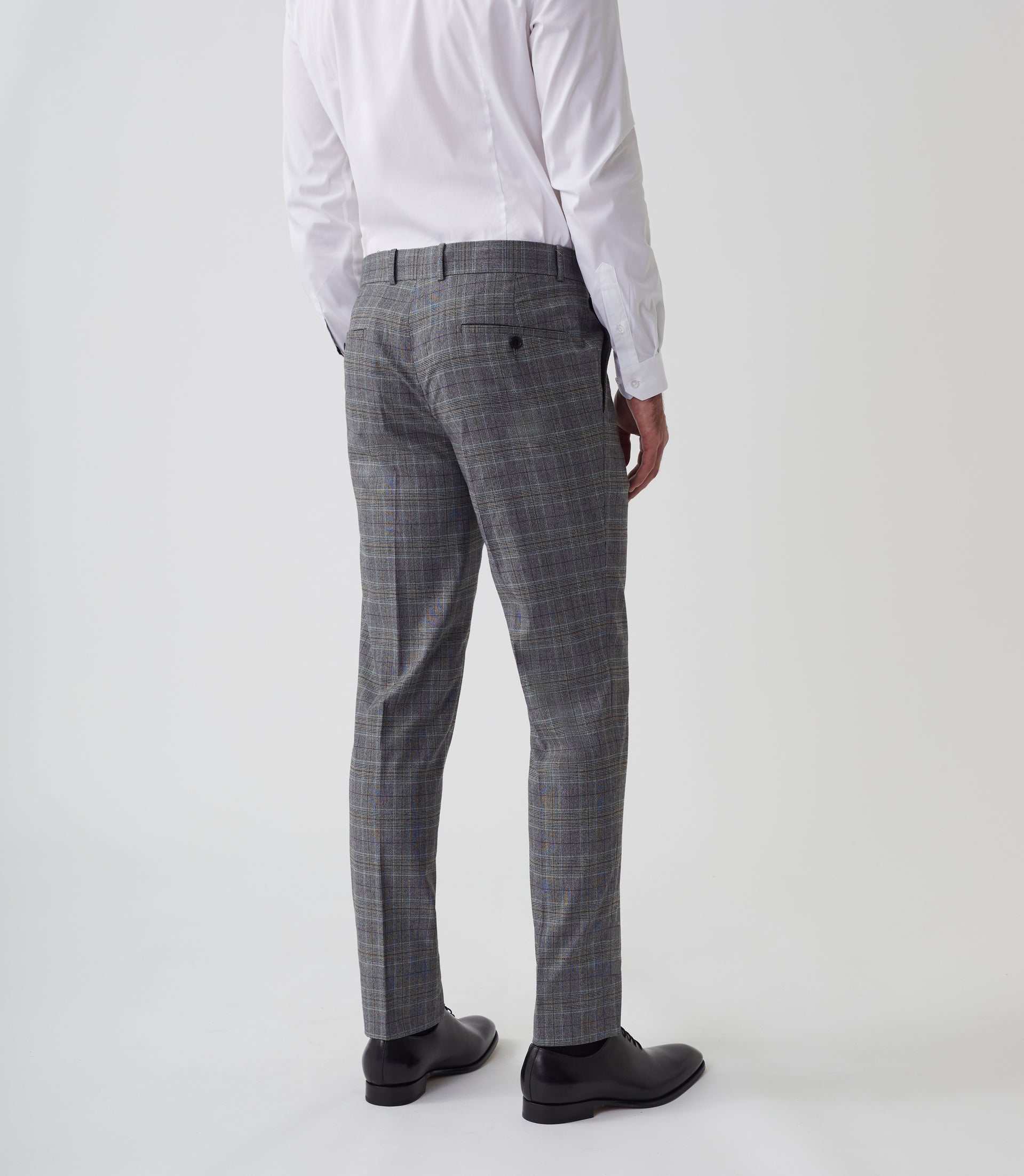Pantalon ville Prince de Galles gris "Gvintage" - Image 3