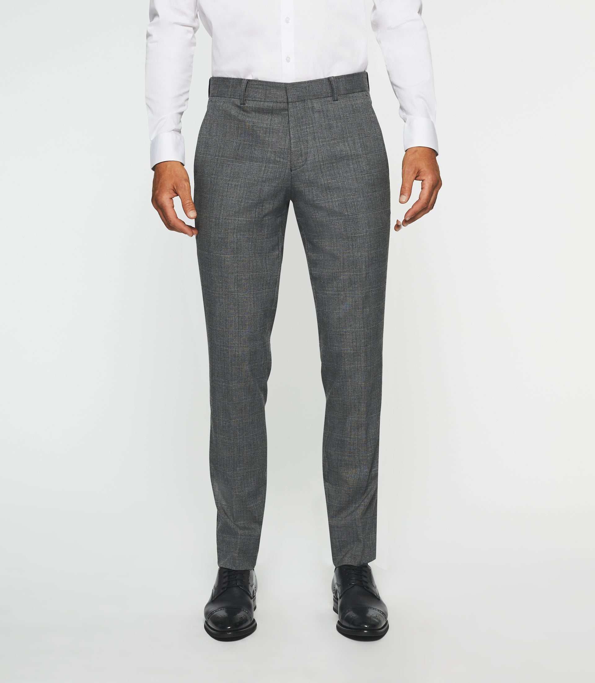 Pantalon ville séparable à carreaux gris FSOBRE - Image 5
