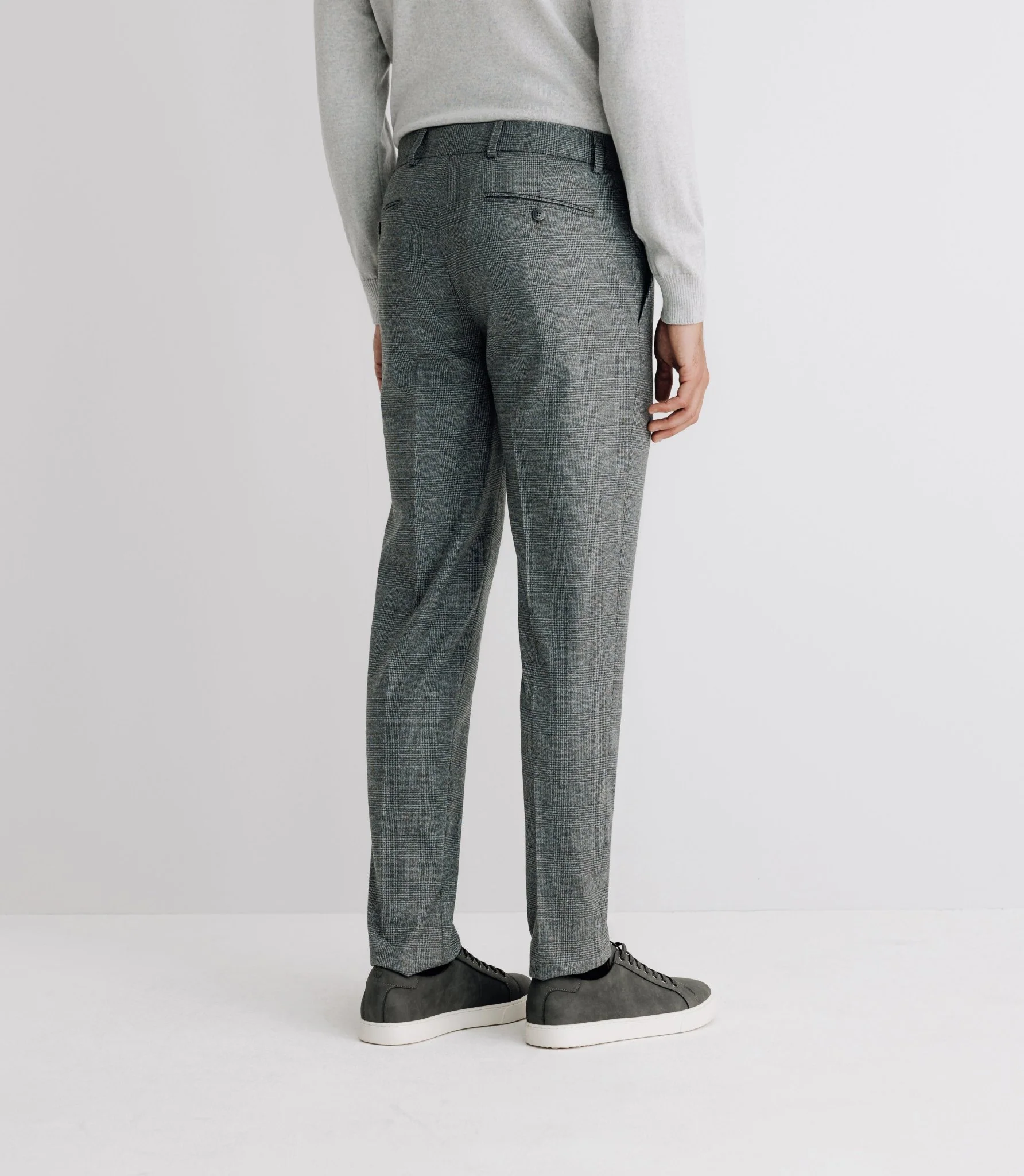 Pantalon ville séparable esprit prince de galles gris - Image 4
