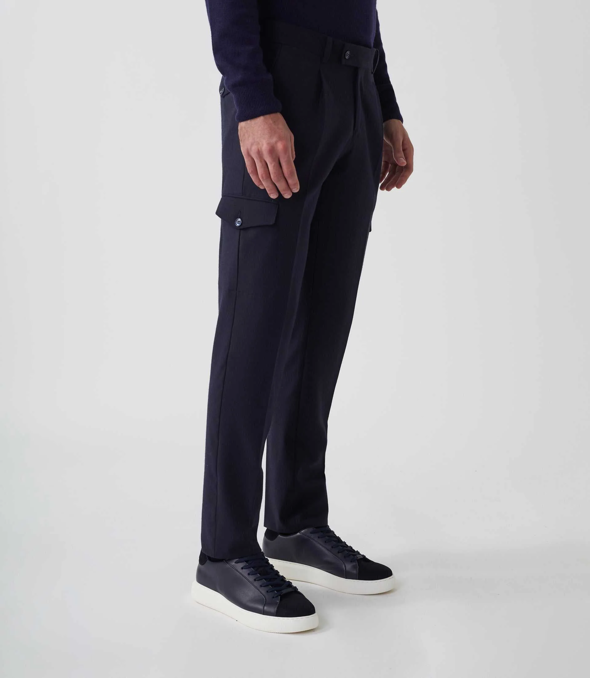 Pantalon ville marine "Gvelouto" - Image 2