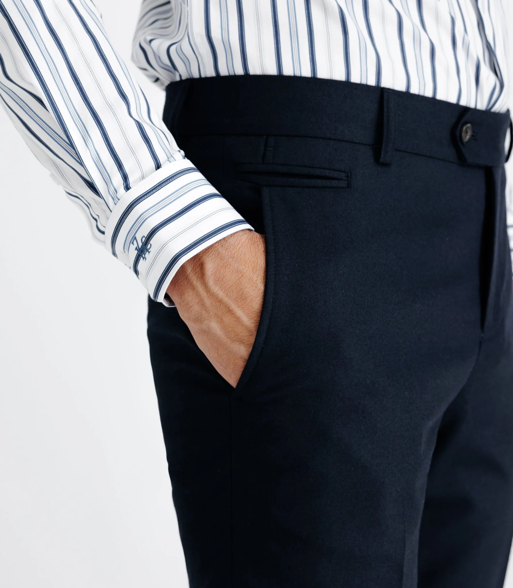 Pantalon ville séparable marine - Image 2