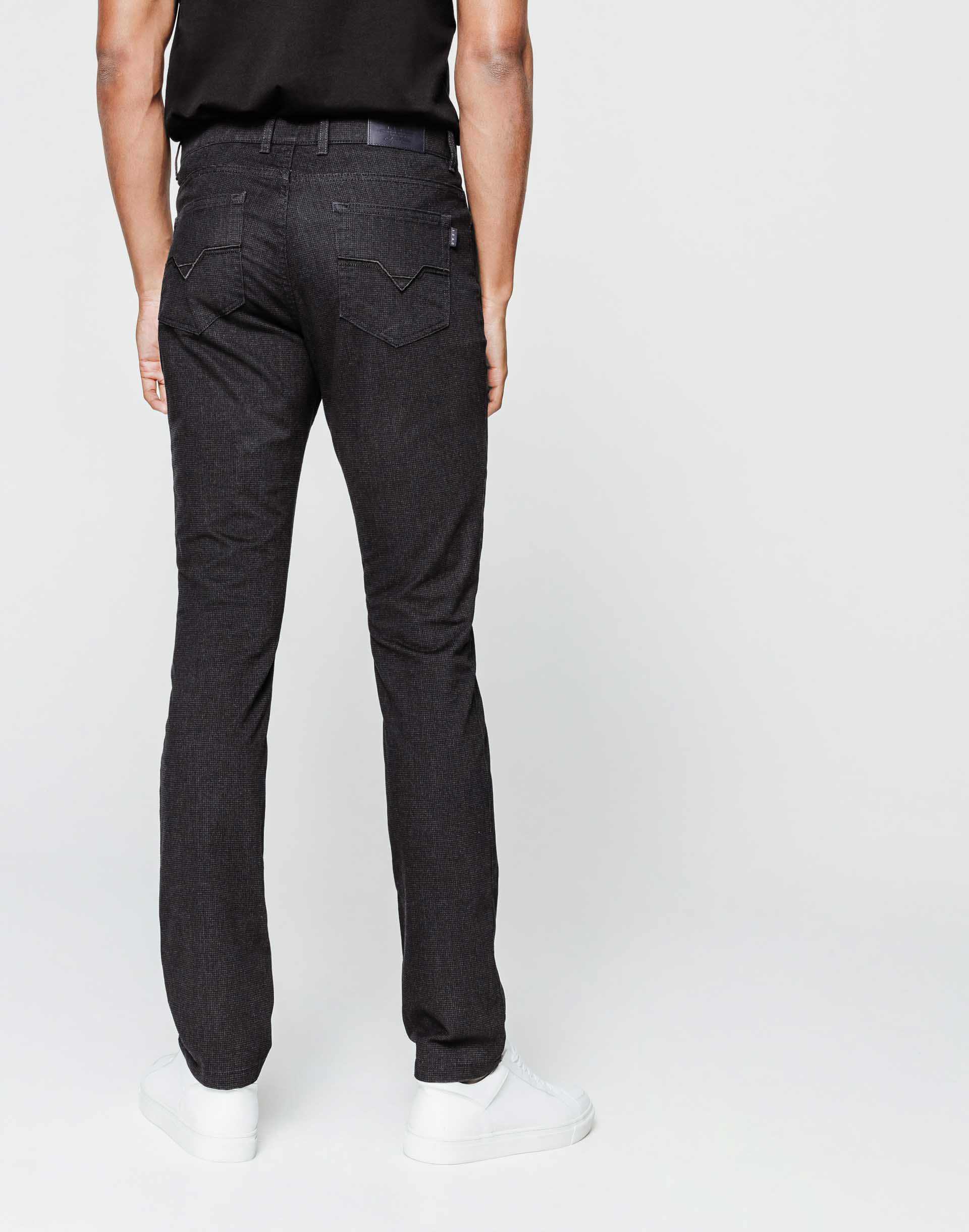 Pantalon 5 poches anthracite - Image 4