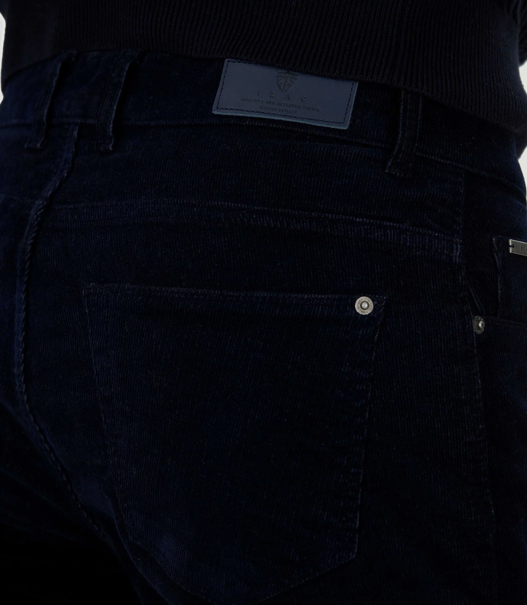 Pantalon en velours marine "Casino" - Image 2