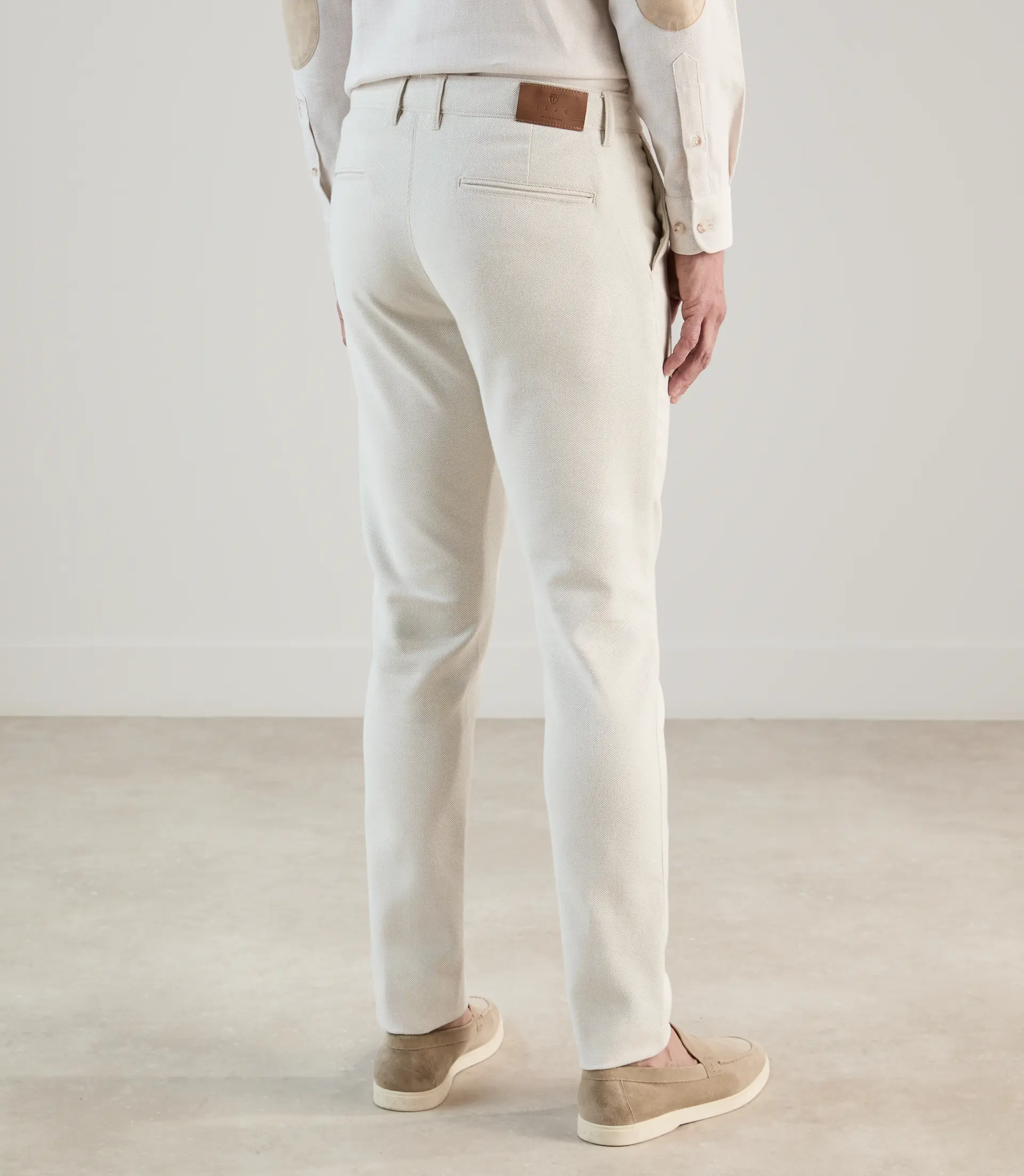 Pantalon armuré beige clair - Image 4