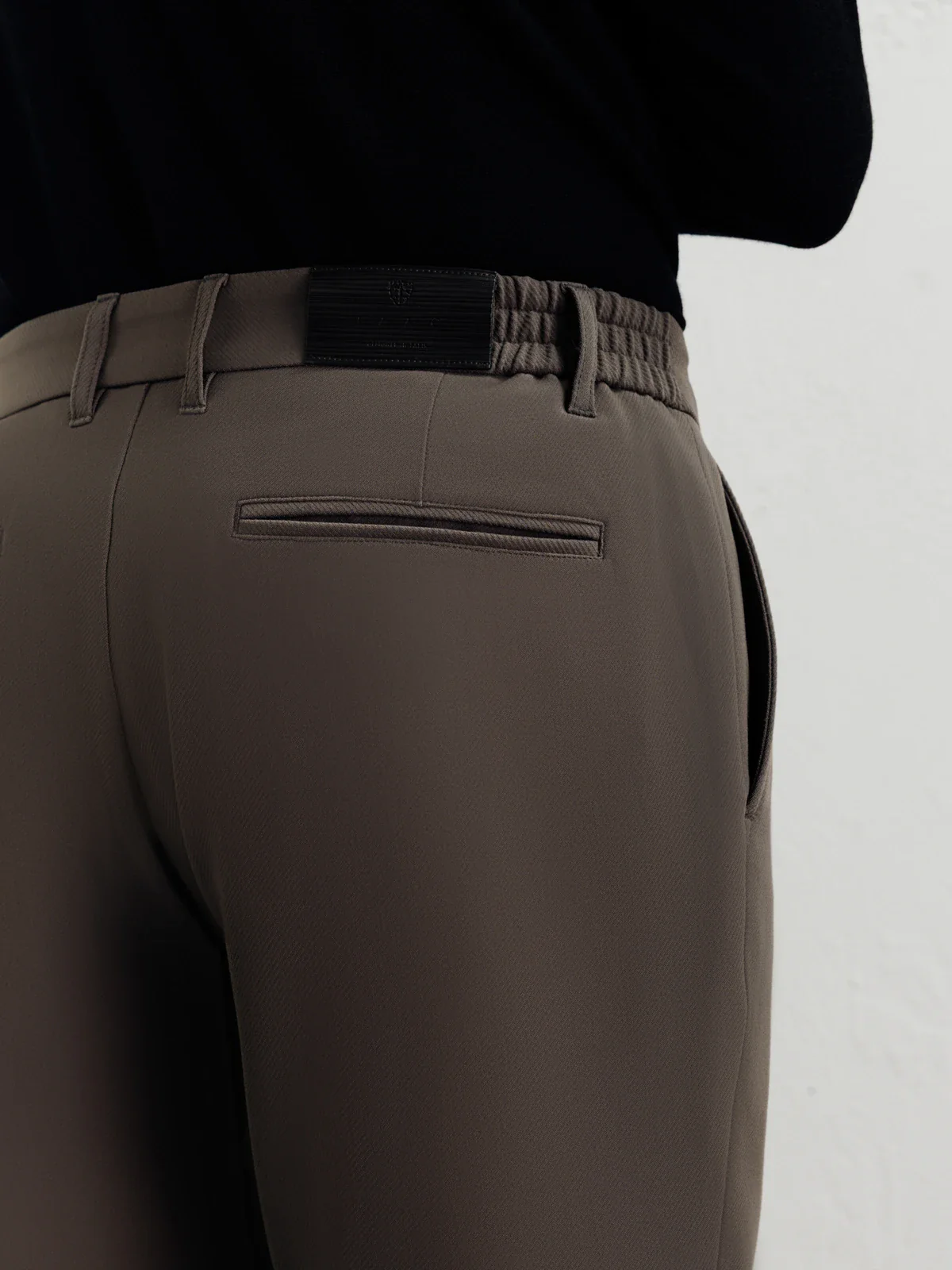 Pantalon armuré châtain - Image 3