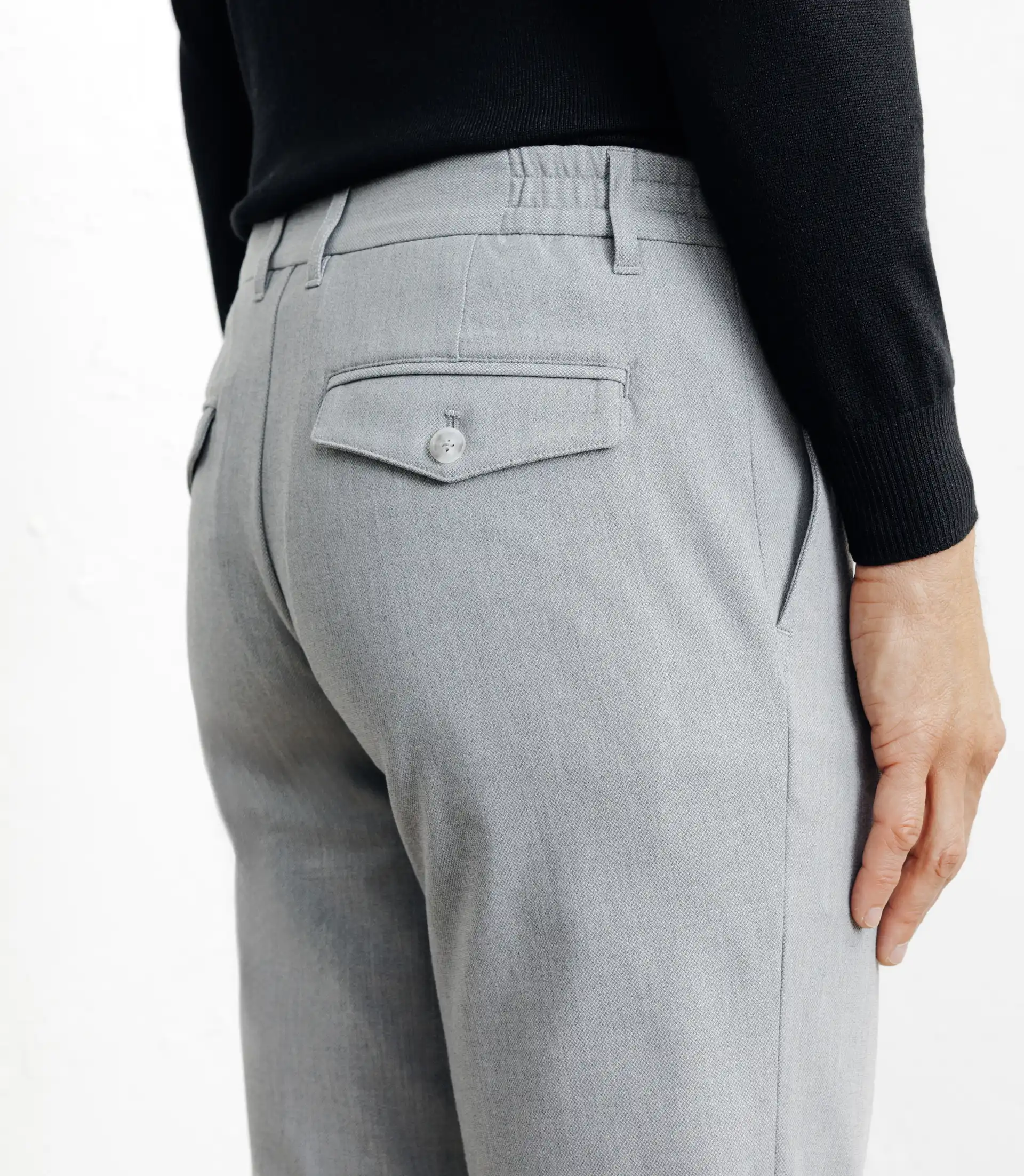 Pantalon armuré gris - Image 2