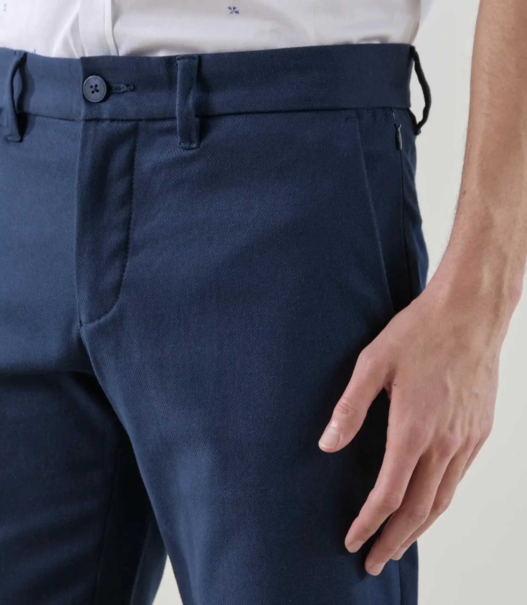 Pantalon armuré marine - Image 2