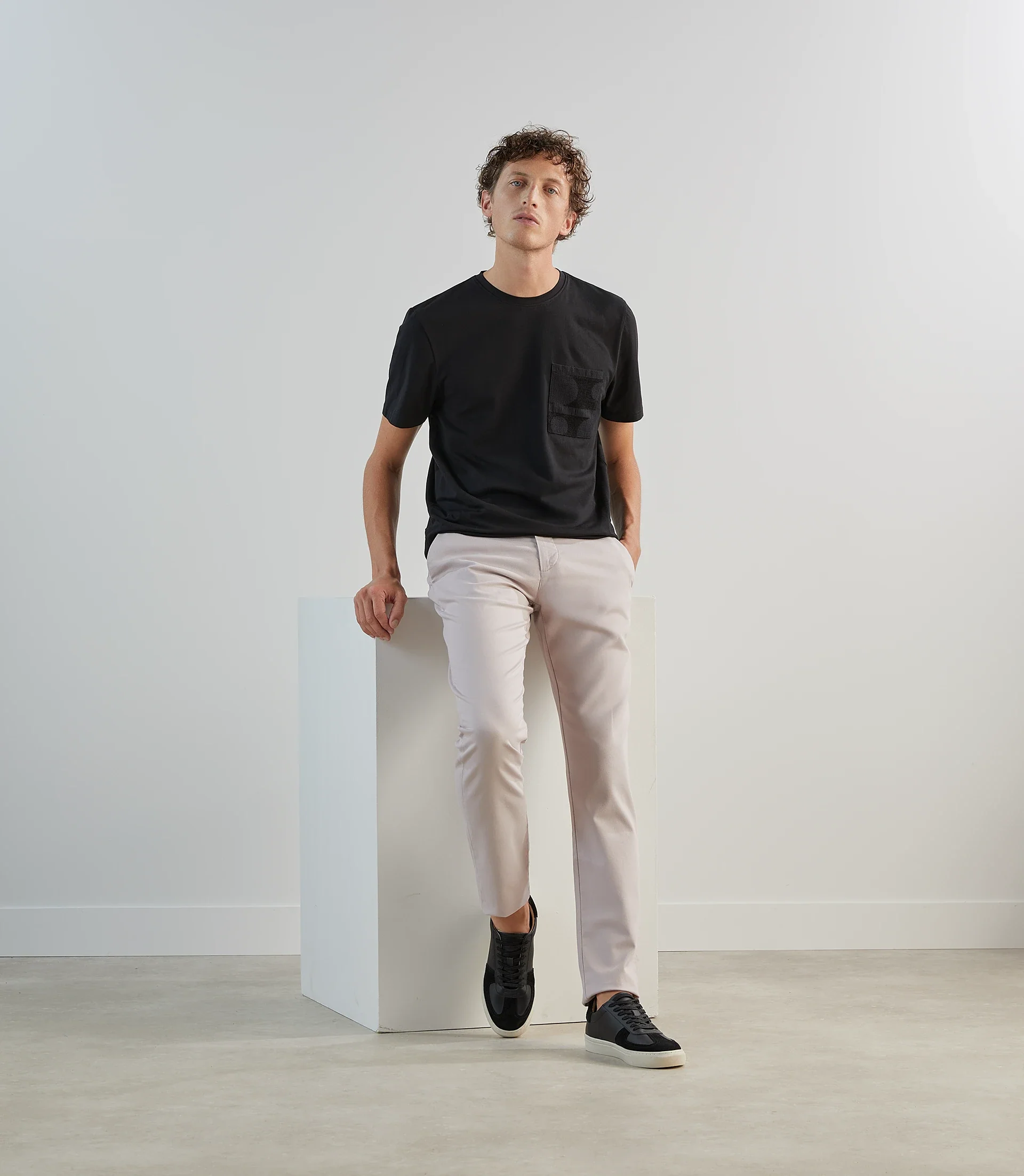 Pantalon armuré mauve