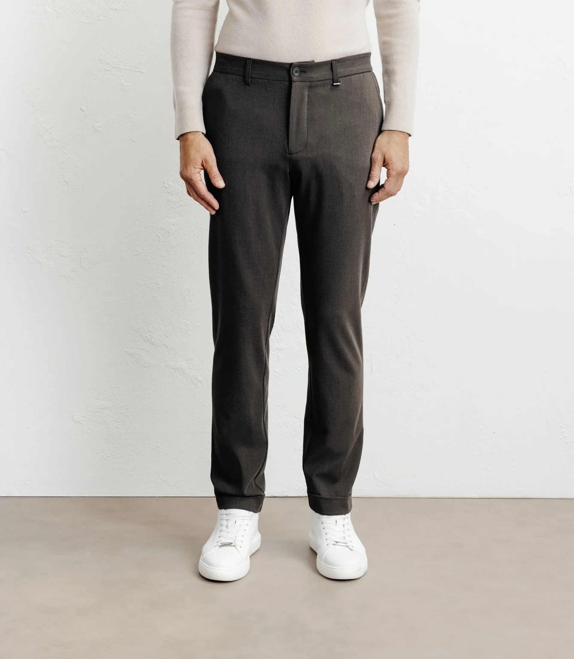 Pantalon armuré taupe