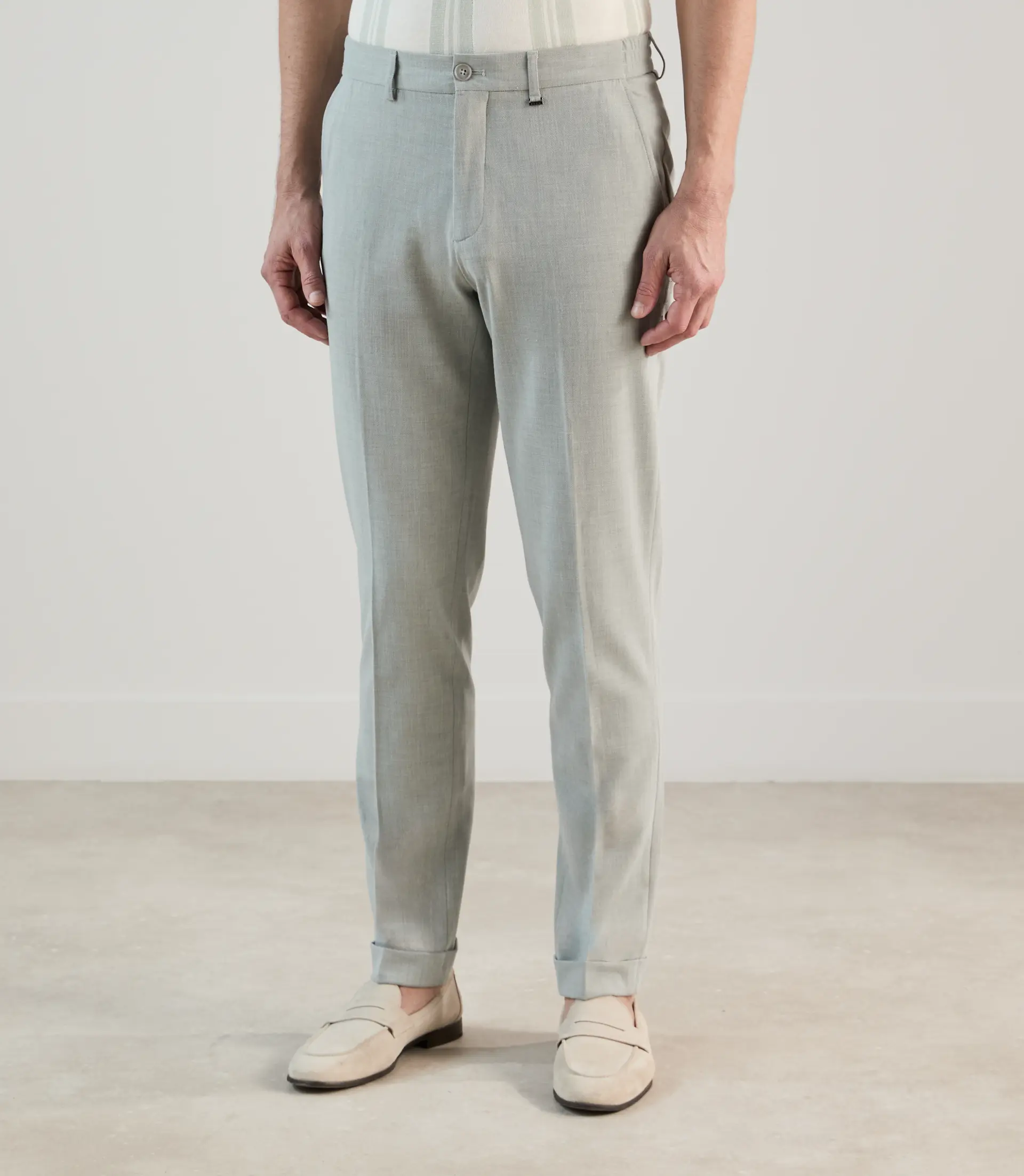 Pantalon casual vert - Image 2