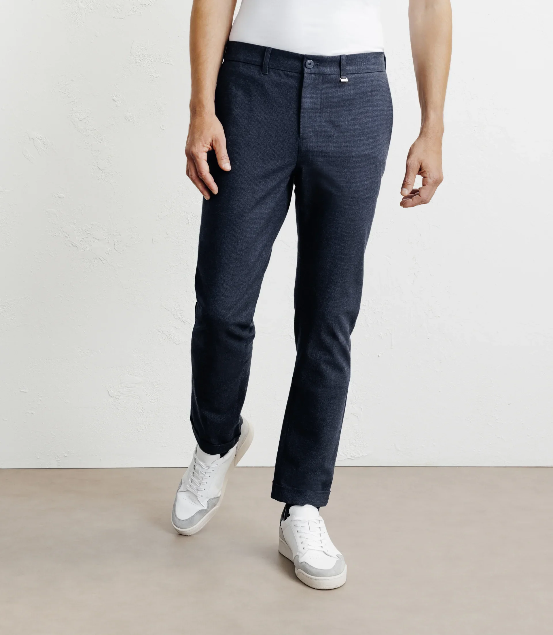 Pantalon chevron marine