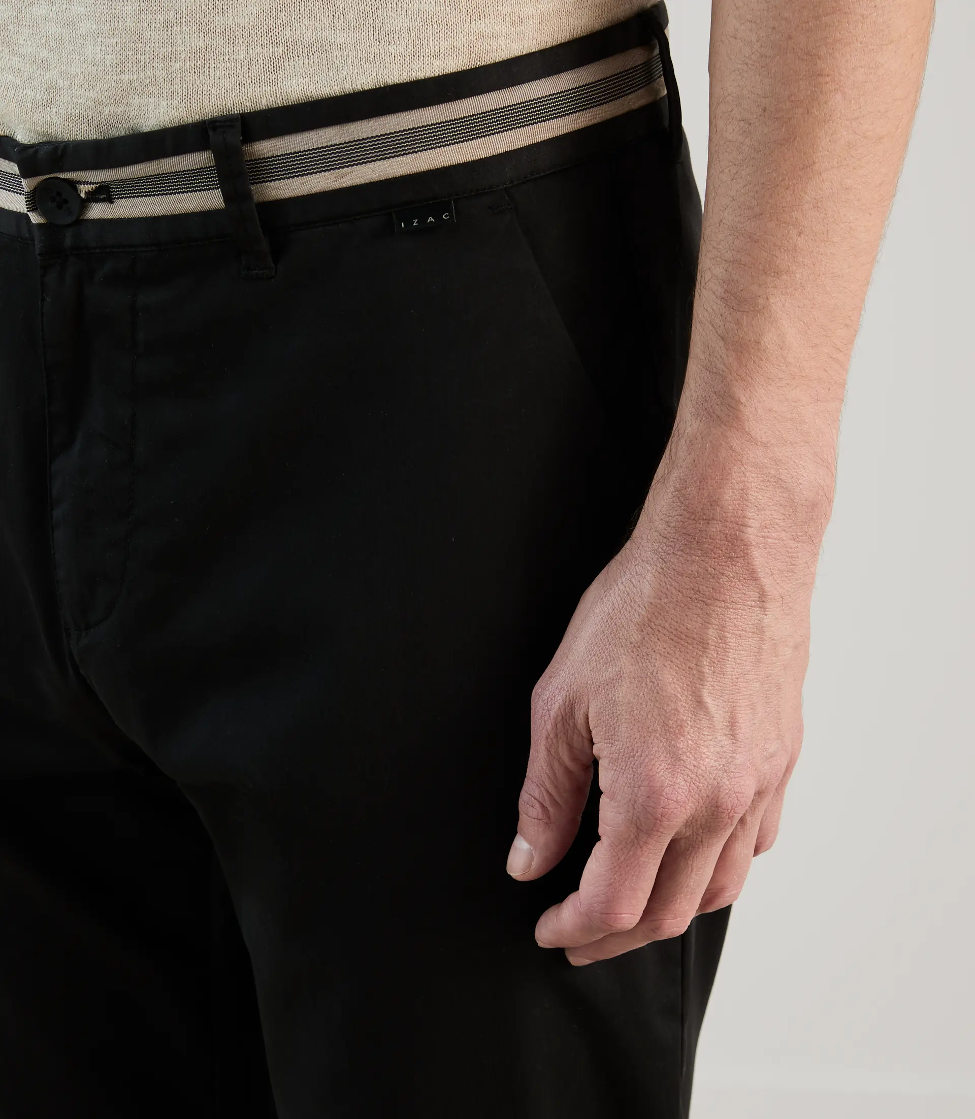 Pantalon chino noir - Image 2