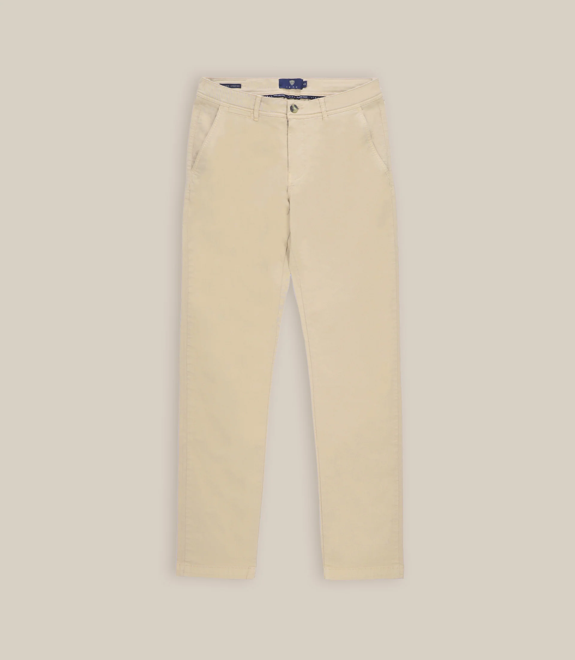 Pantalon coton stretch mastic