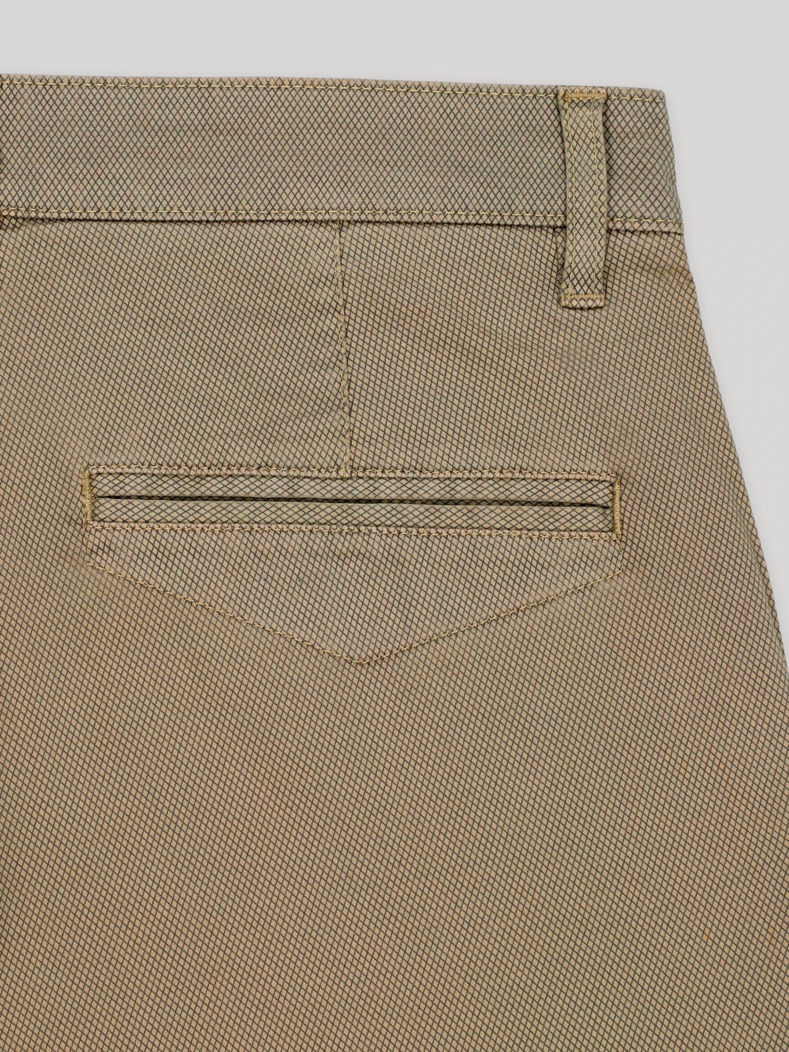 Pantalon imprimé camel - Image 3