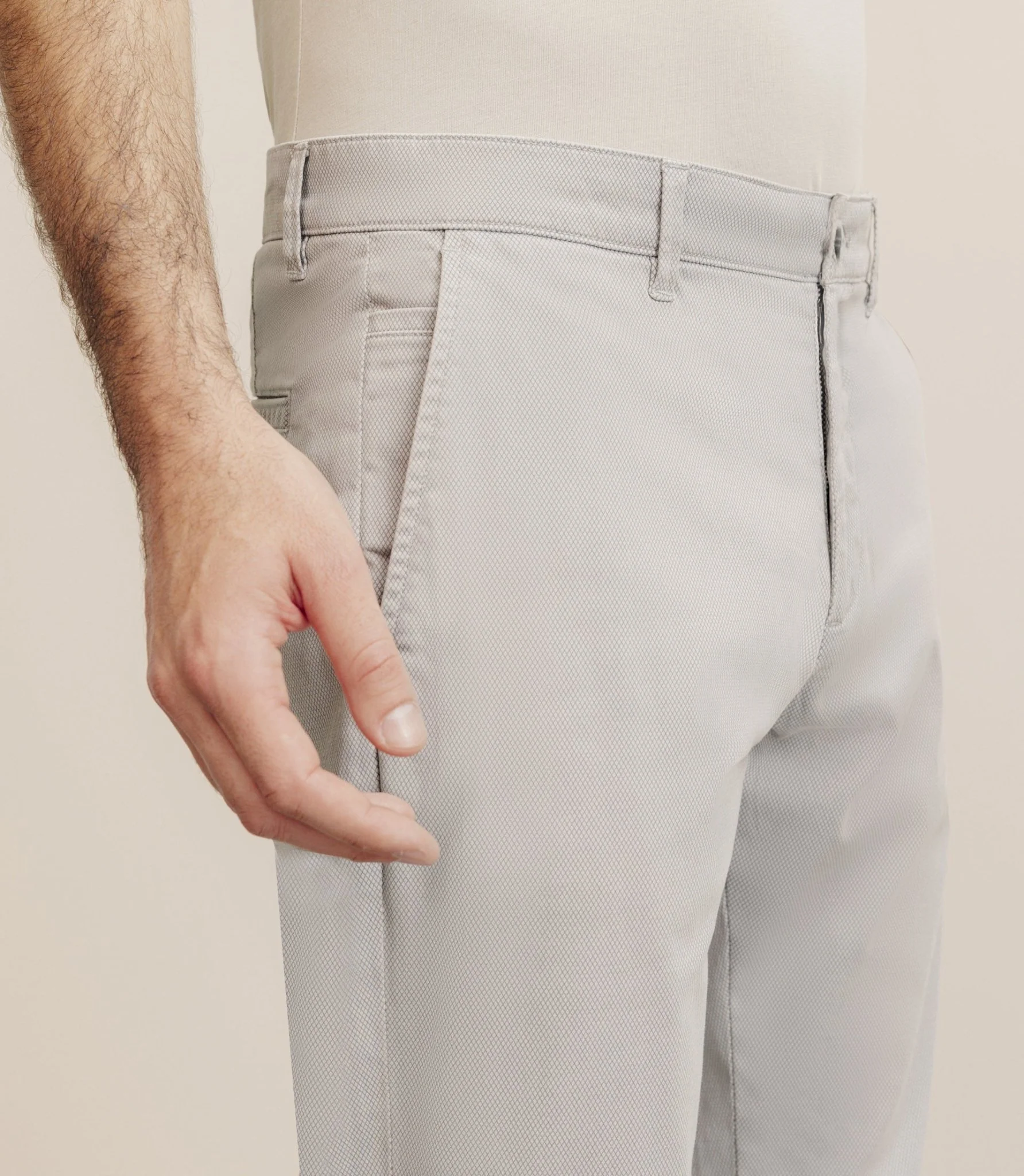Pantalon imprimé mastic - Image 2