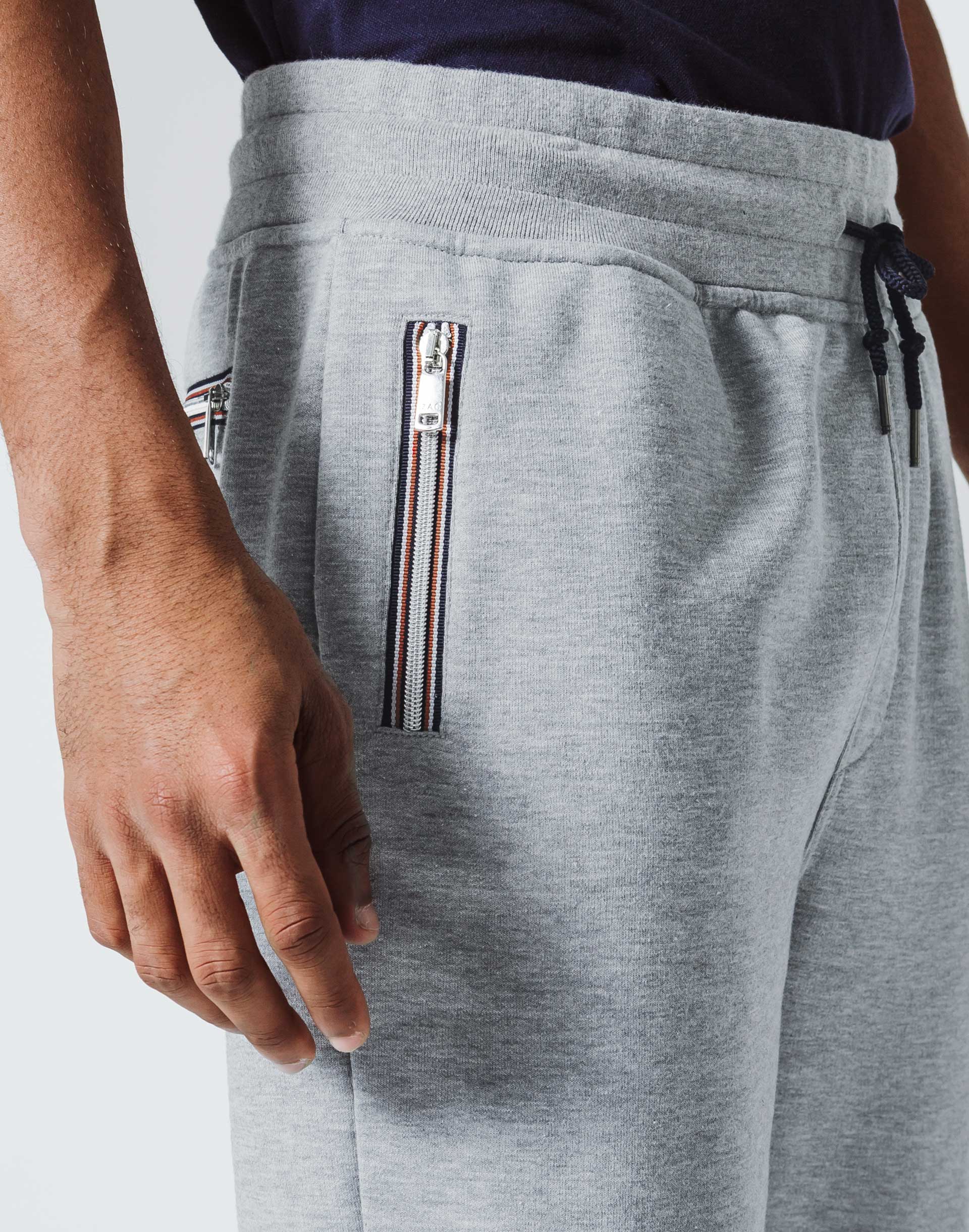 Pantalon Jogging Gris Chiné - Image 2