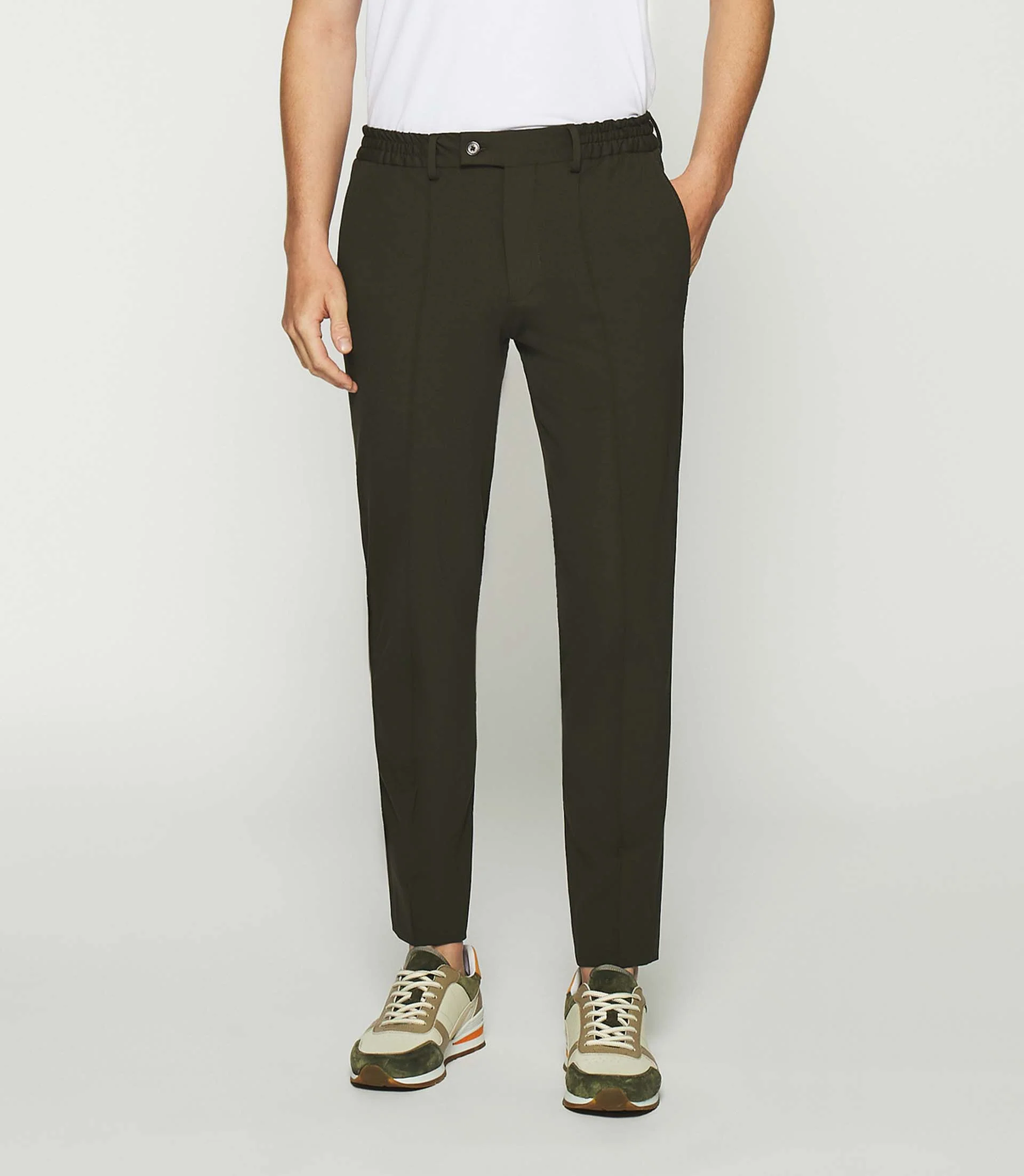 Pantalon ville séparable kaki BOSMO