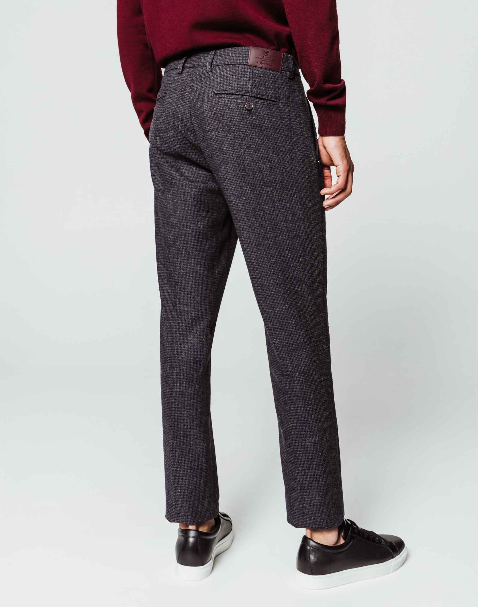 Pantalon micro carreaux - Image 2