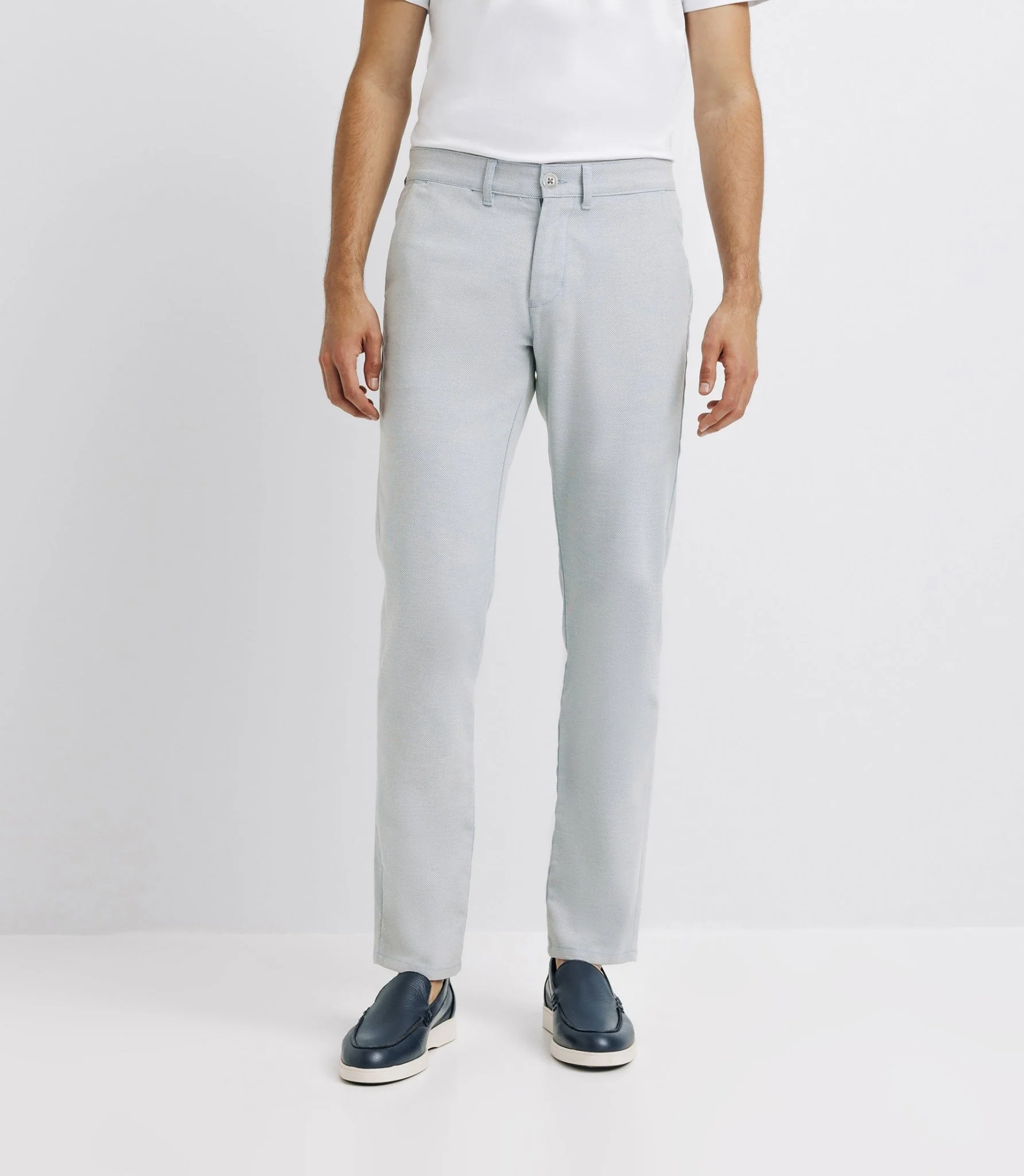 Pantalon slack bleu