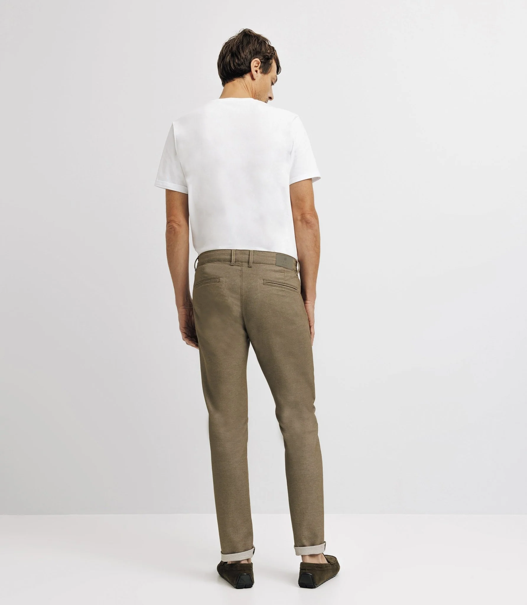 Pantalon slack kaki - Image 4
