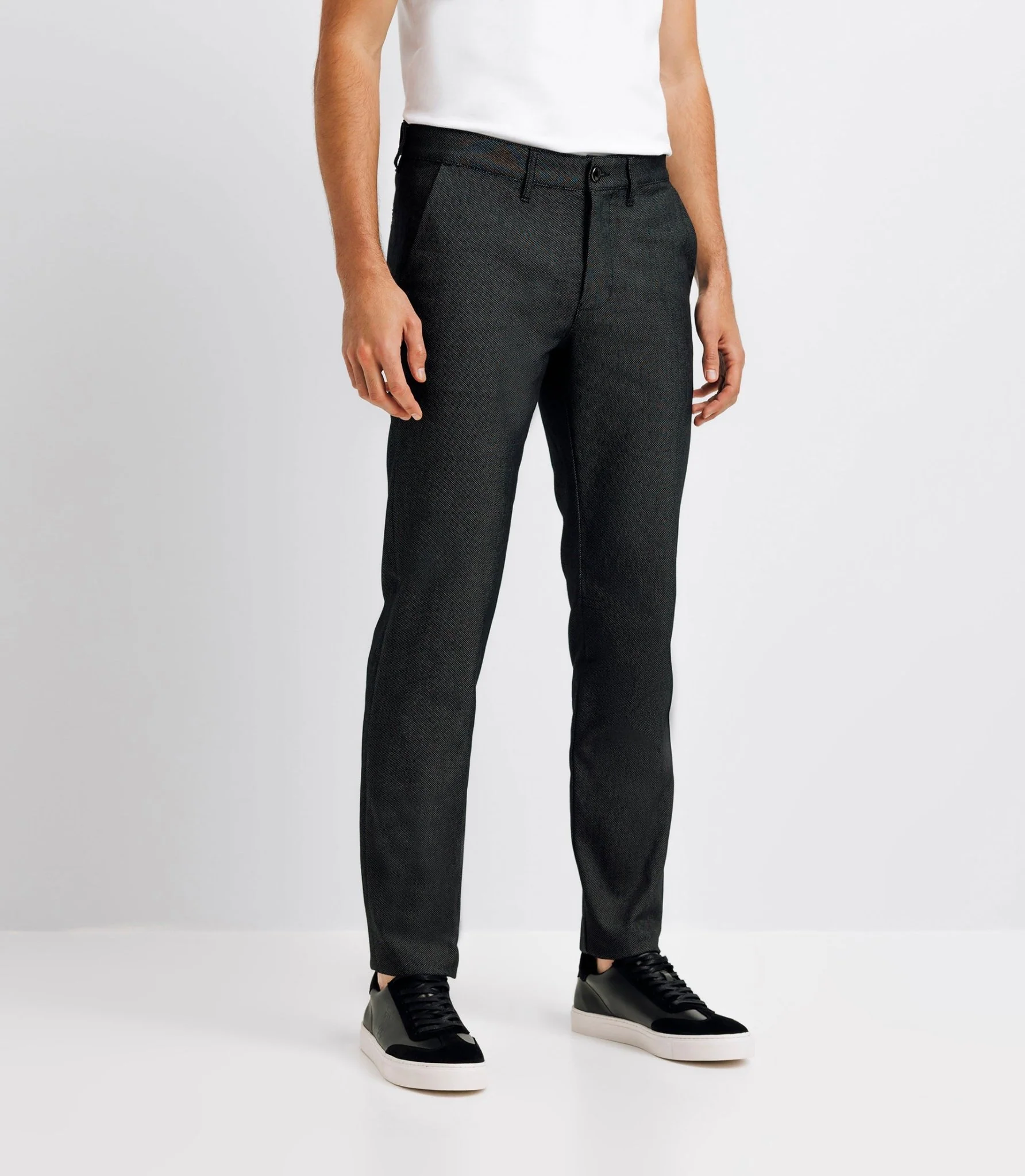 Pantalon slack noir
