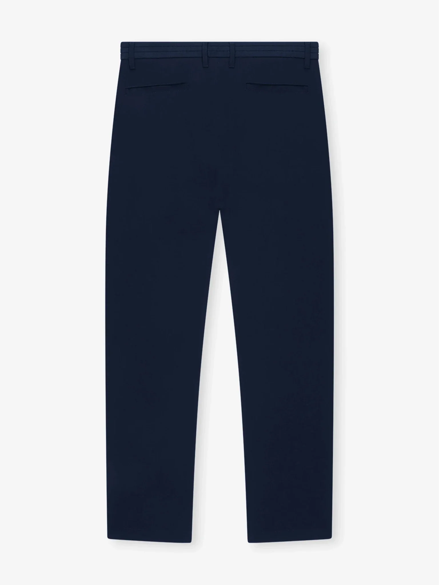 Pantalon taille élastiquee marine - Image 2