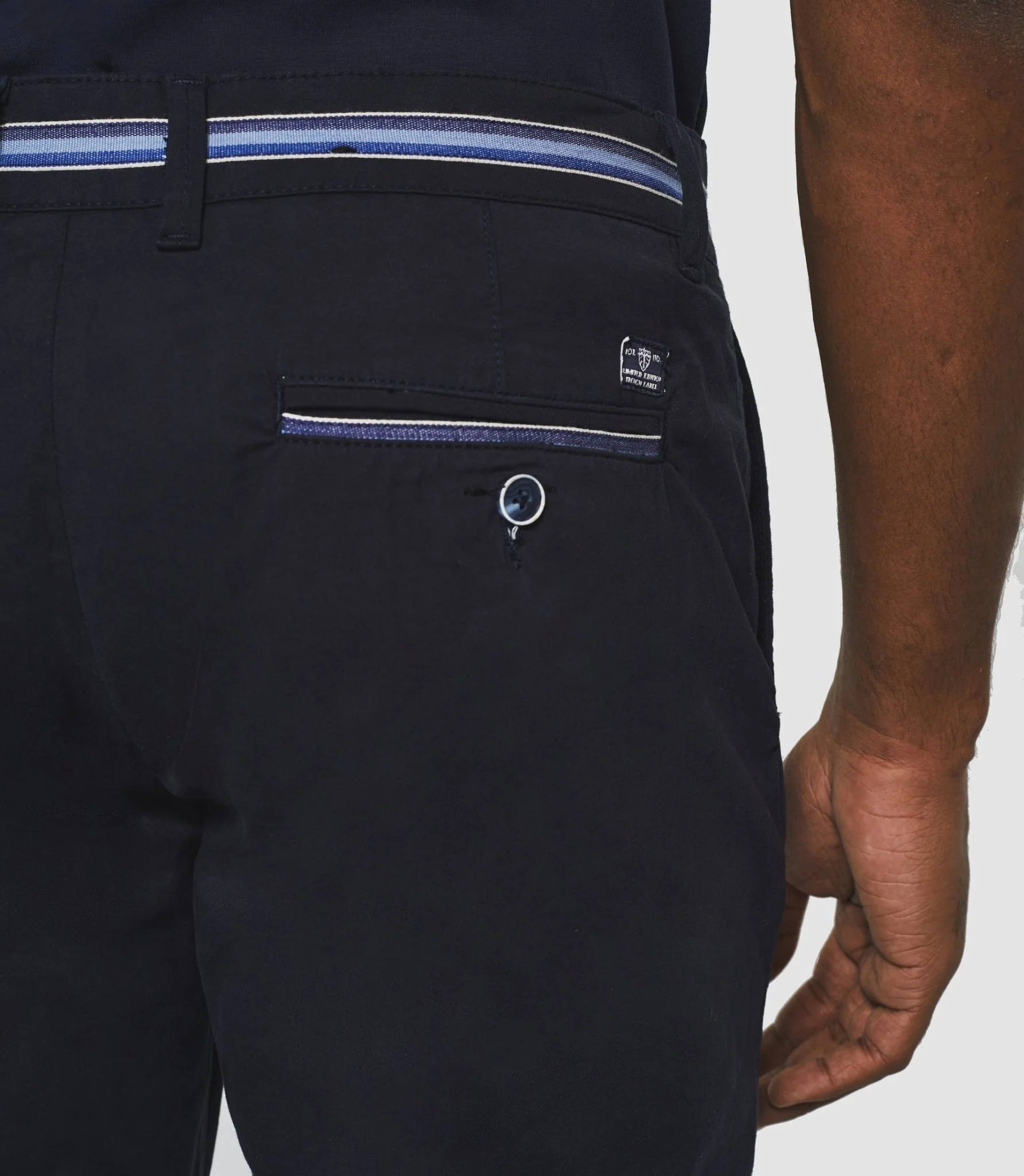 Pantalon casual slim marine "Paco" - Image 5