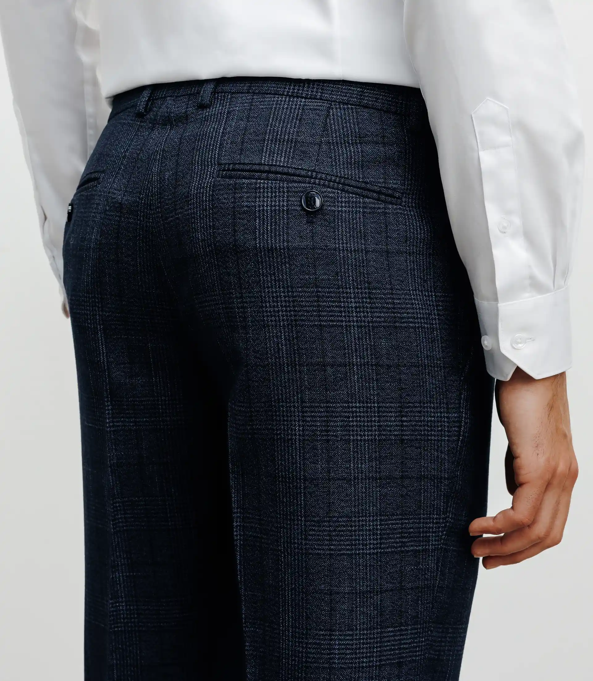 Pantalon ville bleu denim - Image 3