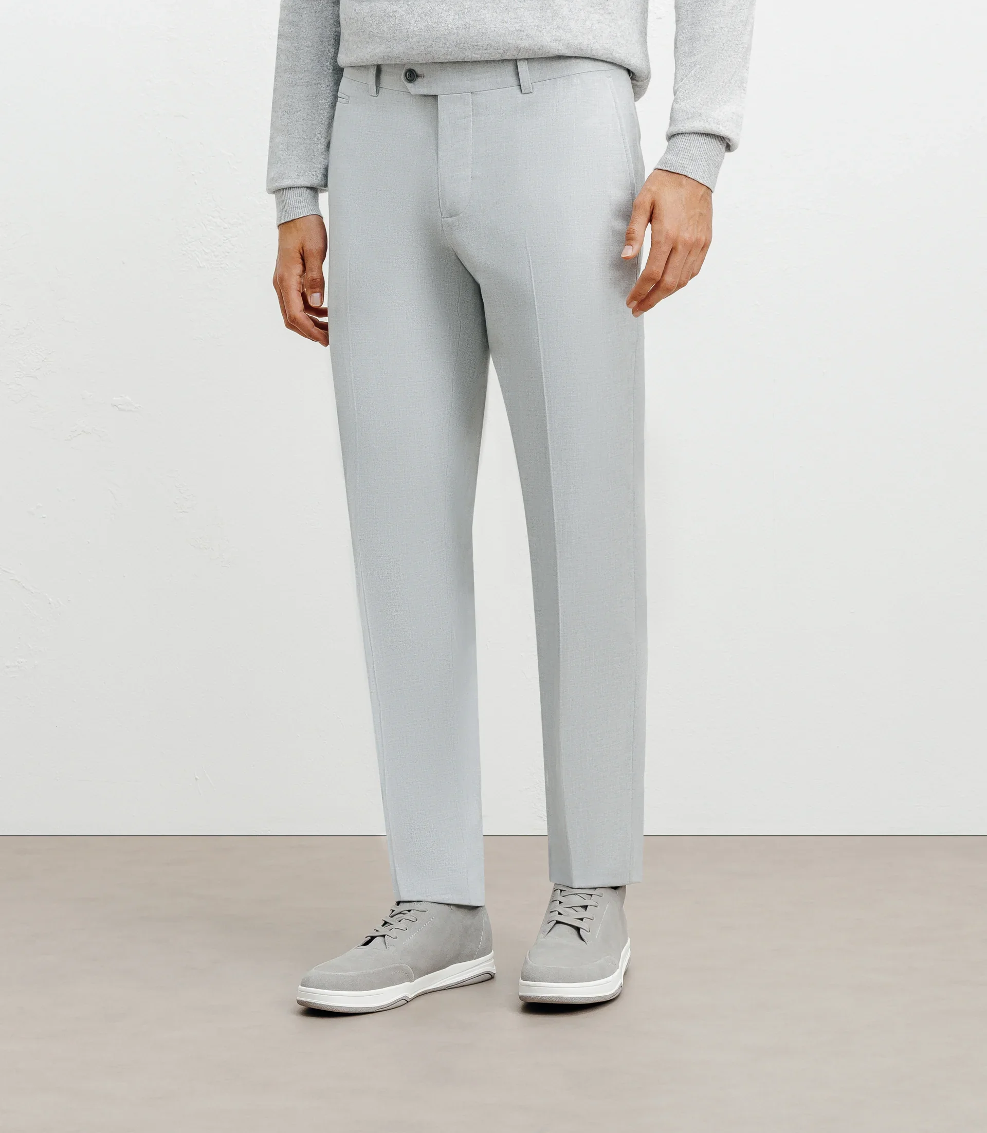 Pantalon ville gris clair