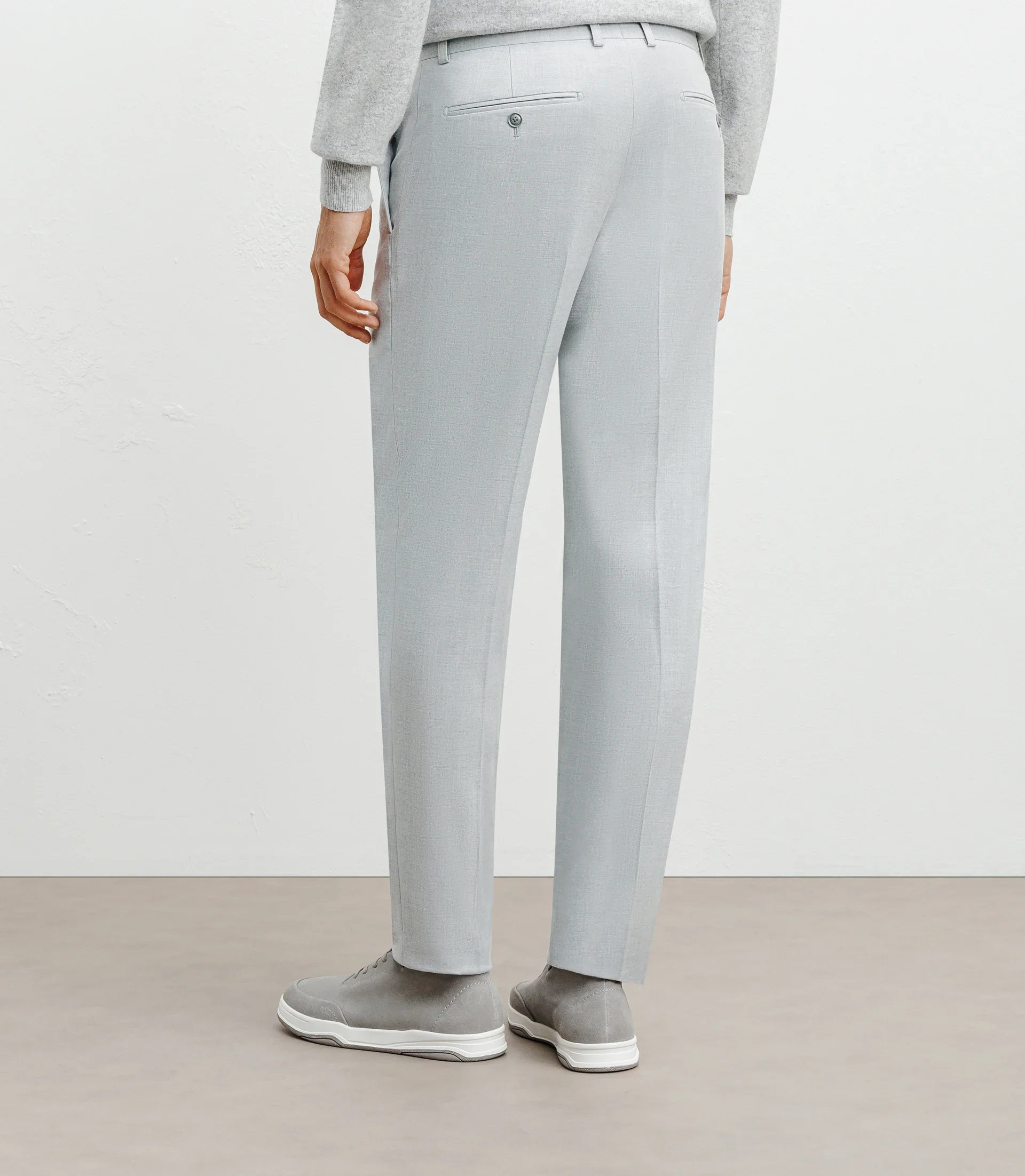 Pantalon ville gris clair - Image 4
