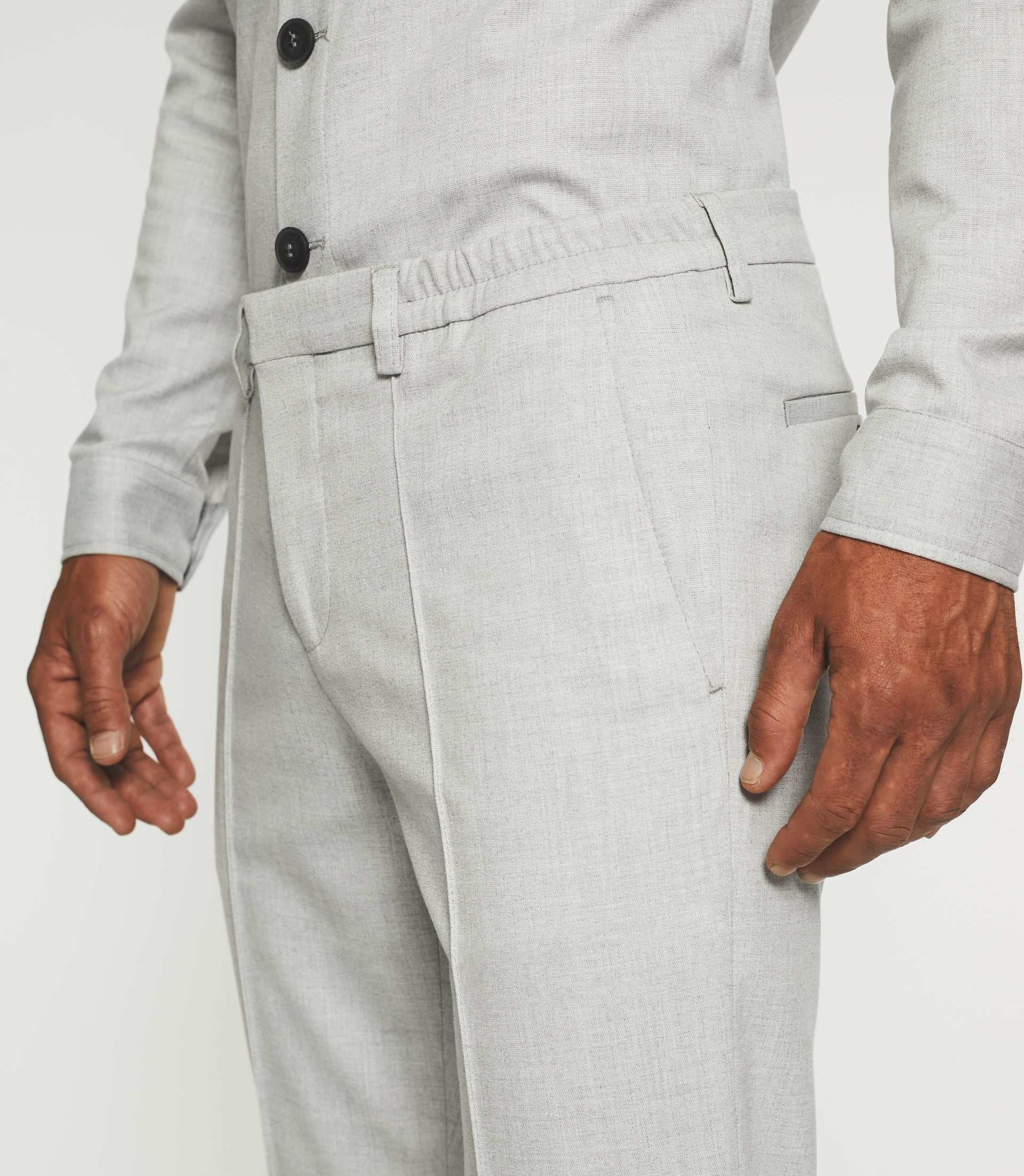 Pantalon ville gris clair FSMASH - Image 3